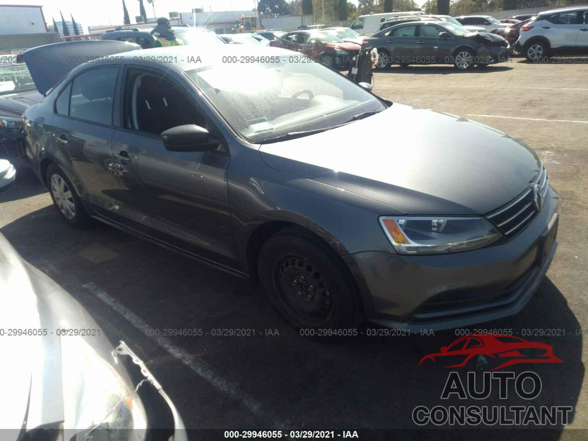 VOLKSWAGEN JETTA SEDAN 2016 - 3VW267AJXGM401504