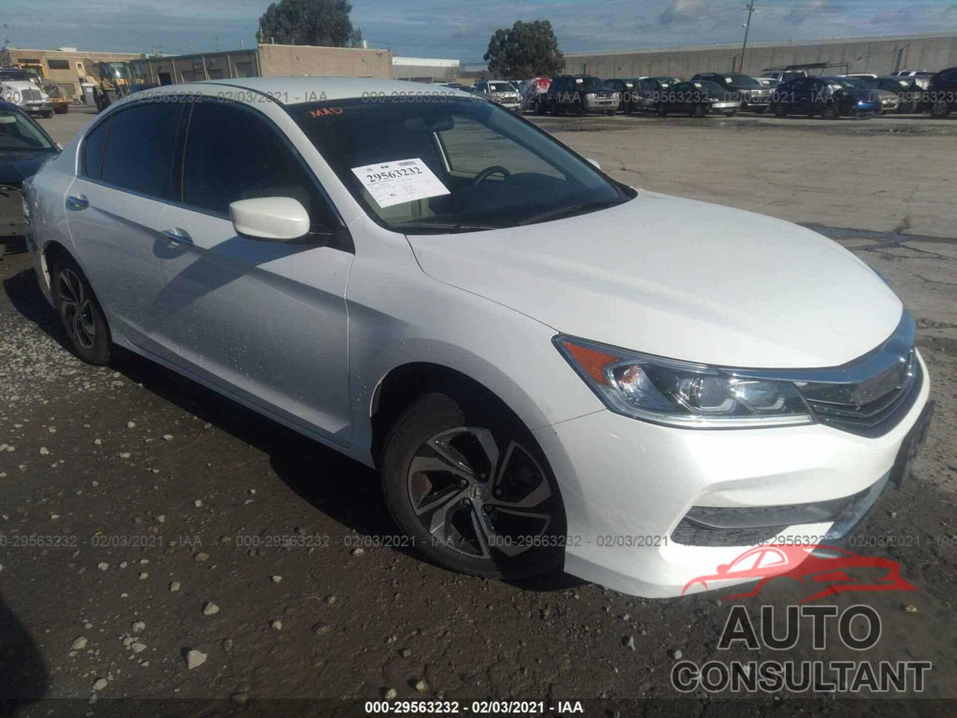 HONDA ACCORD SEDAN 2016 - 1HGCR2F37GA094979