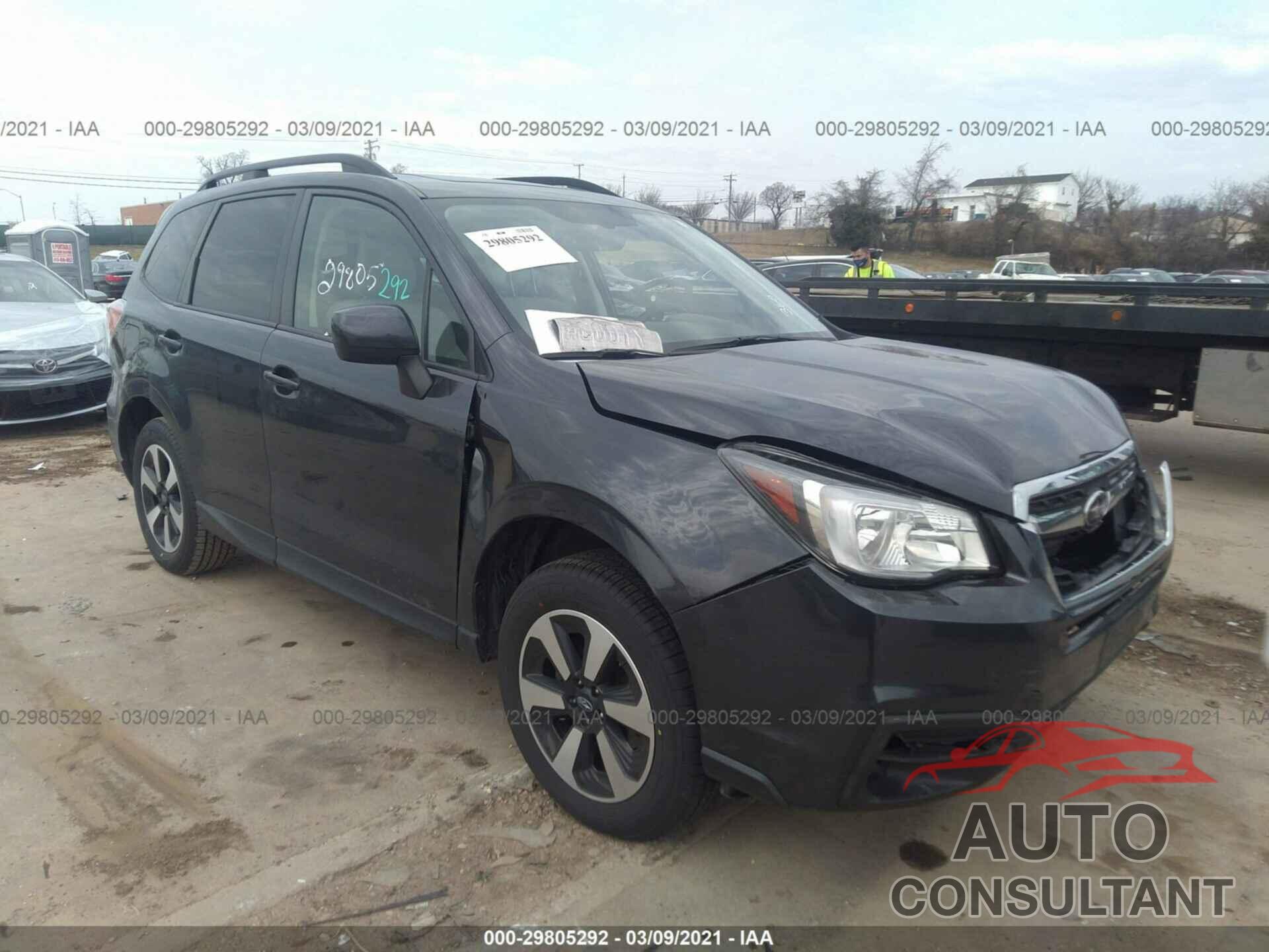SUBARU FORESTER 2018 - JF2SJAEC5JH422042