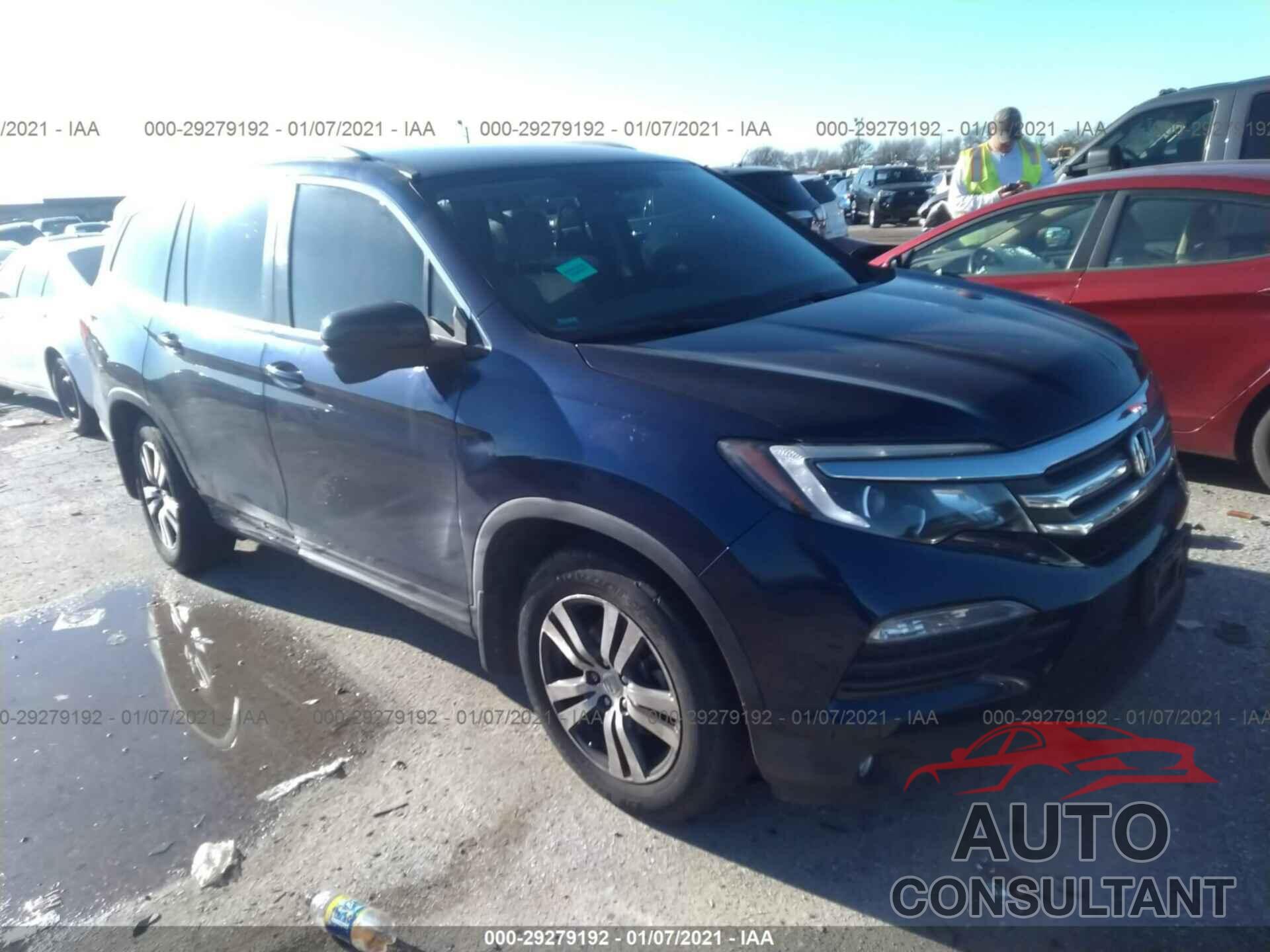 HONDA PILOT 2016 - 5FNYF6H31GB021213