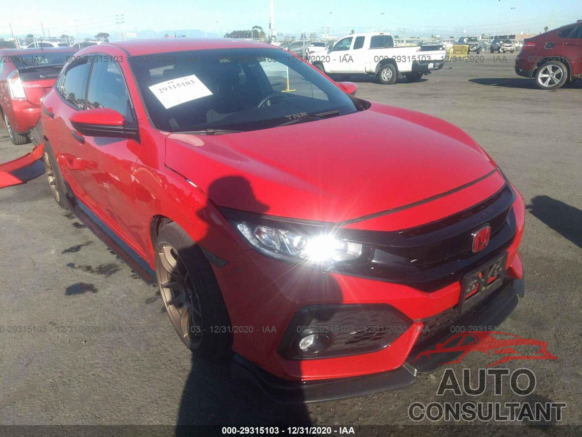 HONDA CIVIC HATCHBACK 2019 - SHHFK7H42KU414842