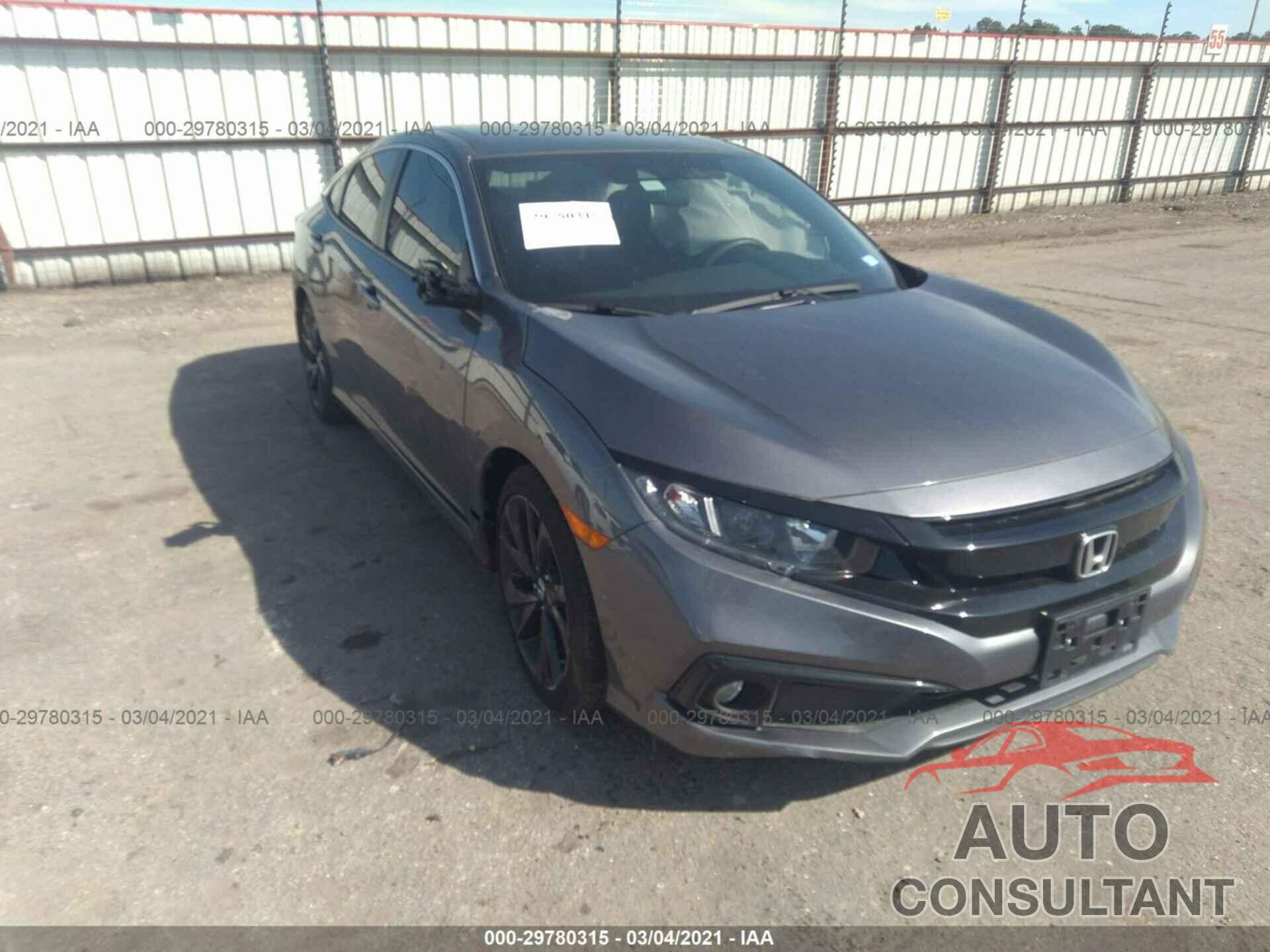 HONDA CIVIC SEDAN 2020 - 19XFC2E84LE000851