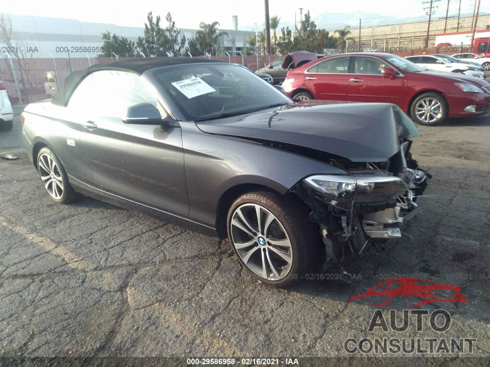 BMW 2 SERIES 2016 - WBA1K9C5XGV322830