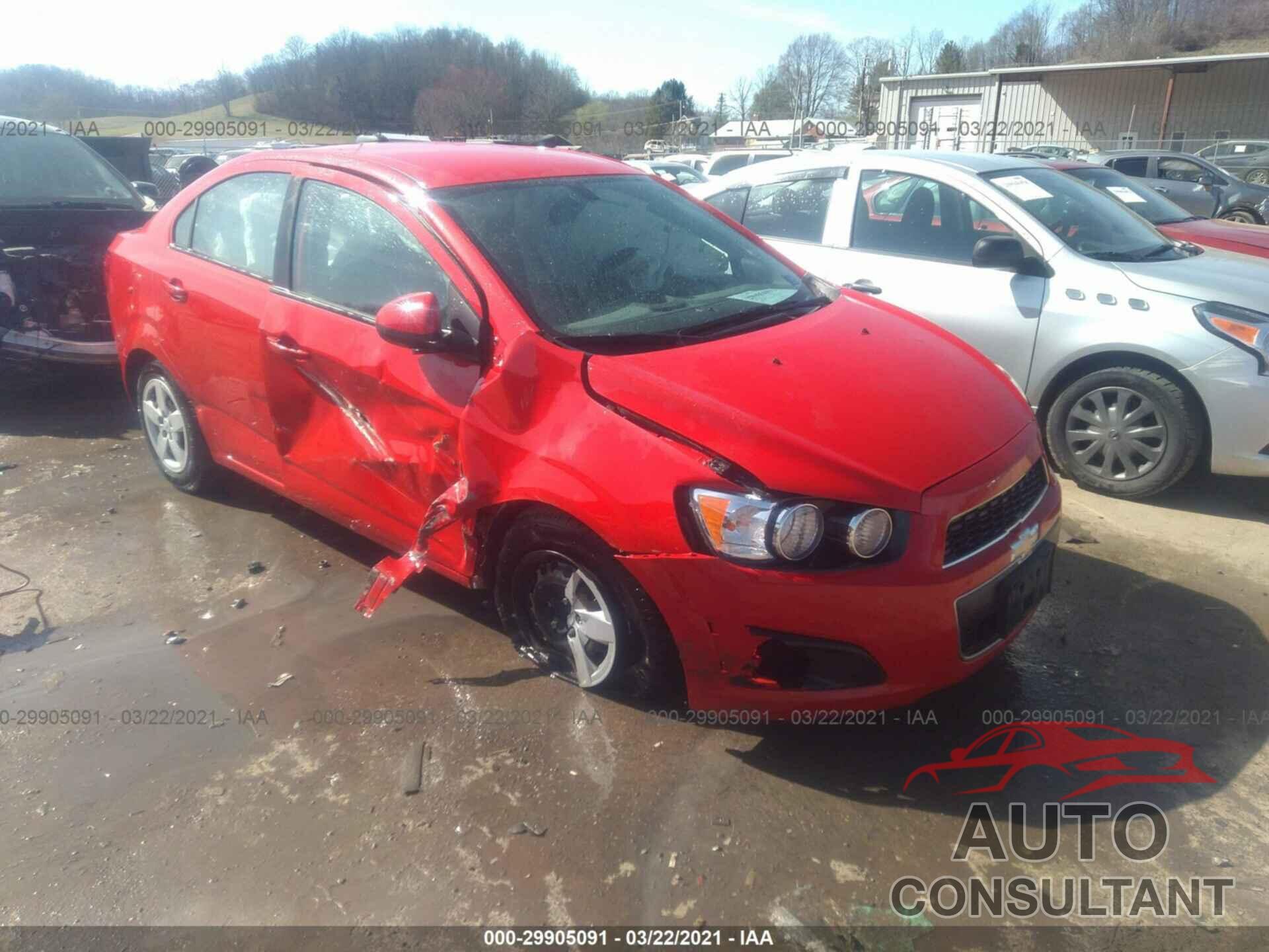 CHEVROLET SONIC 2016 - 1G1JB5SHXG4182994
