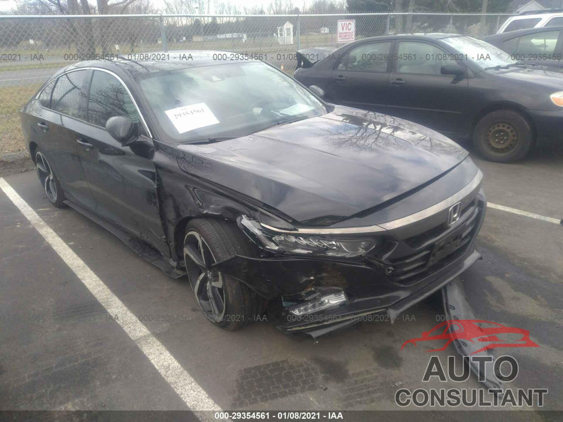 HONDA ACCORD SEDAN 2019 - 1HGCV1F37KA058076