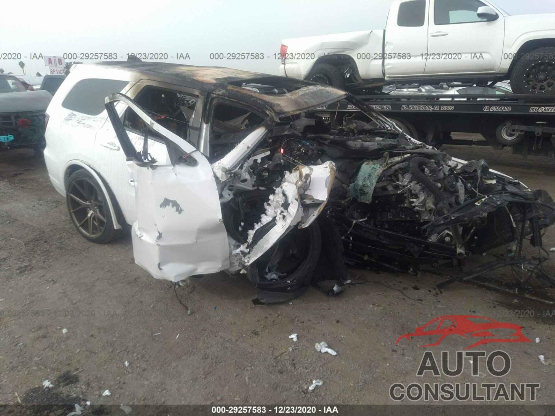 DODGE DURANGO 2018 - 1C4SDHCT4JC328569