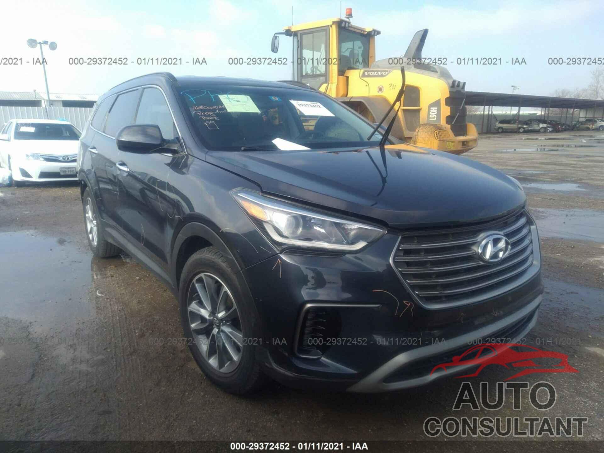 HYUNDAI SANTA FE 2017 - KM8SM4HF6HU222040