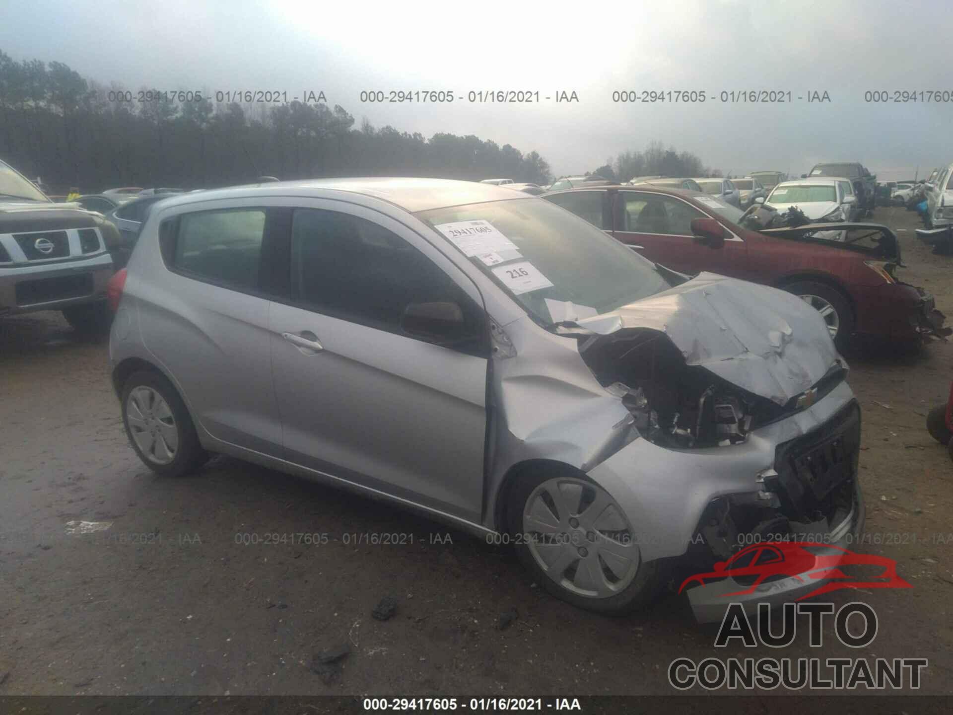 CHEVROLET SPARK 2018 - KL8CB6SA0JC460624