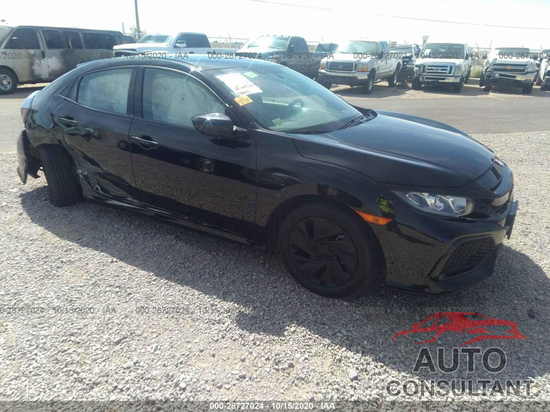 HONDA CIVIC HATCHBACK 2017 - SHHFK7G29HU226571