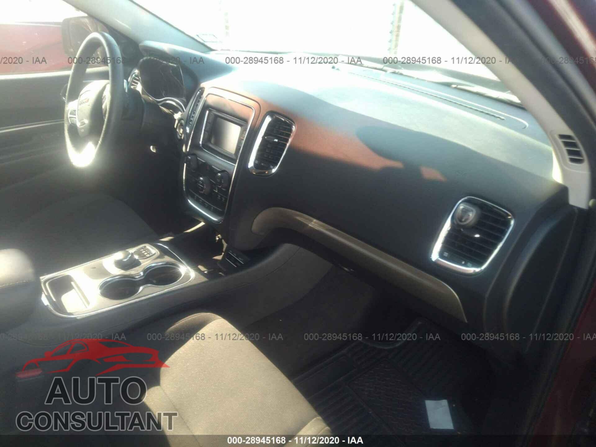 DODGE DURANGO 2017 - 1C4RDHAG4HC672322