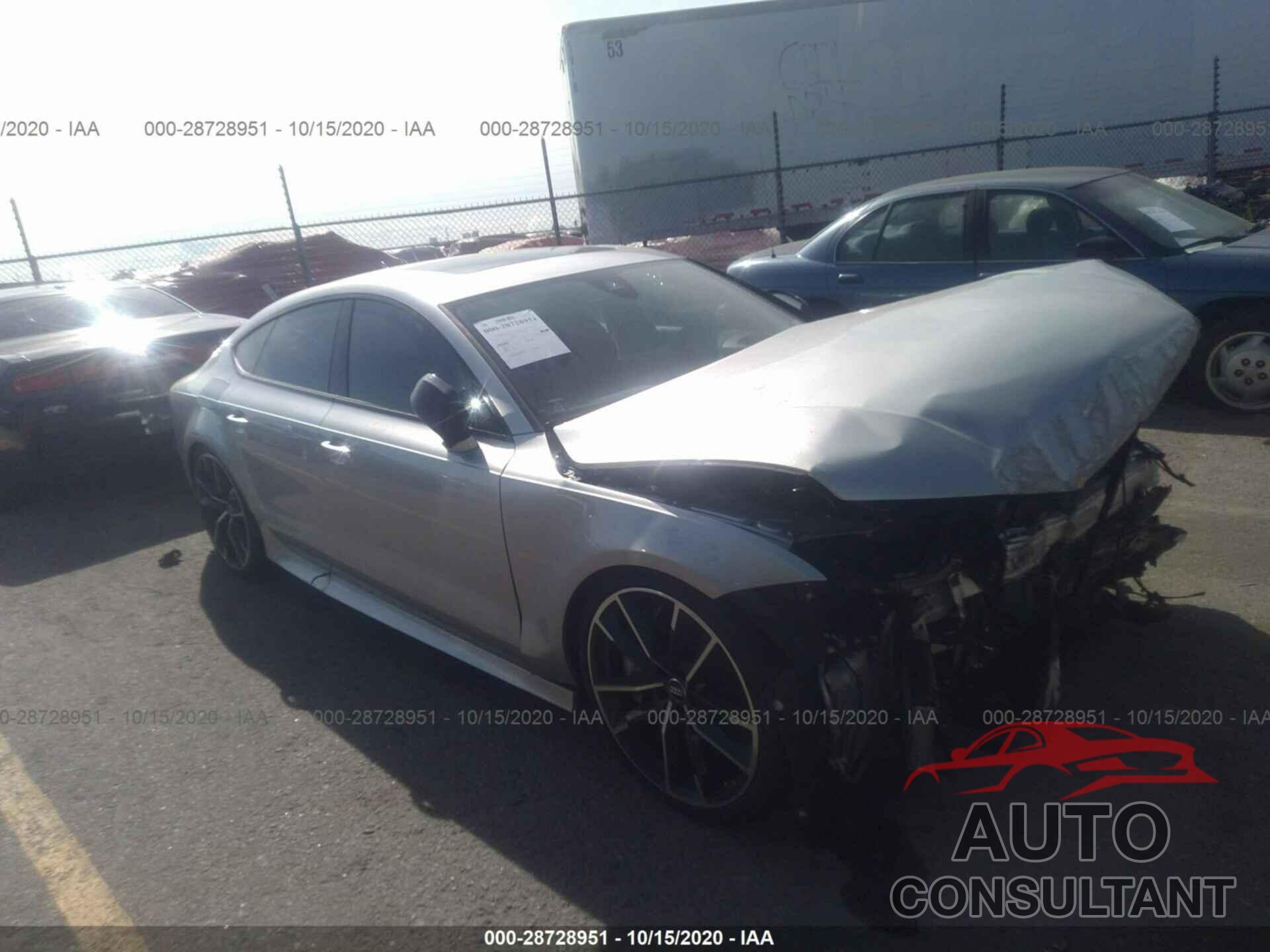 AUDI RS 7 2017 - WUAWRBFC2HN901076