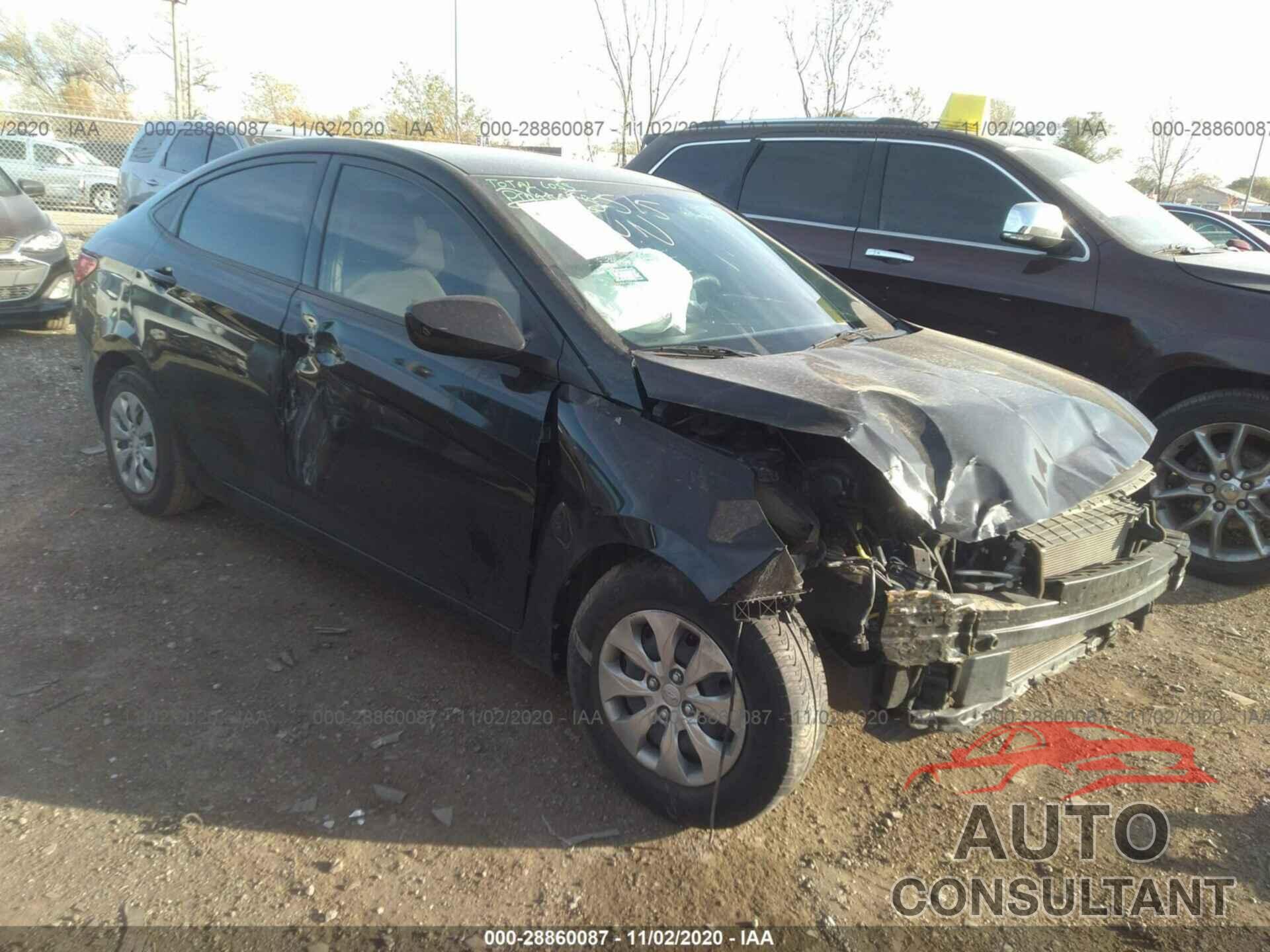 HYUNDAI ACCENT 2017 - KMHCT4AE8HU352118