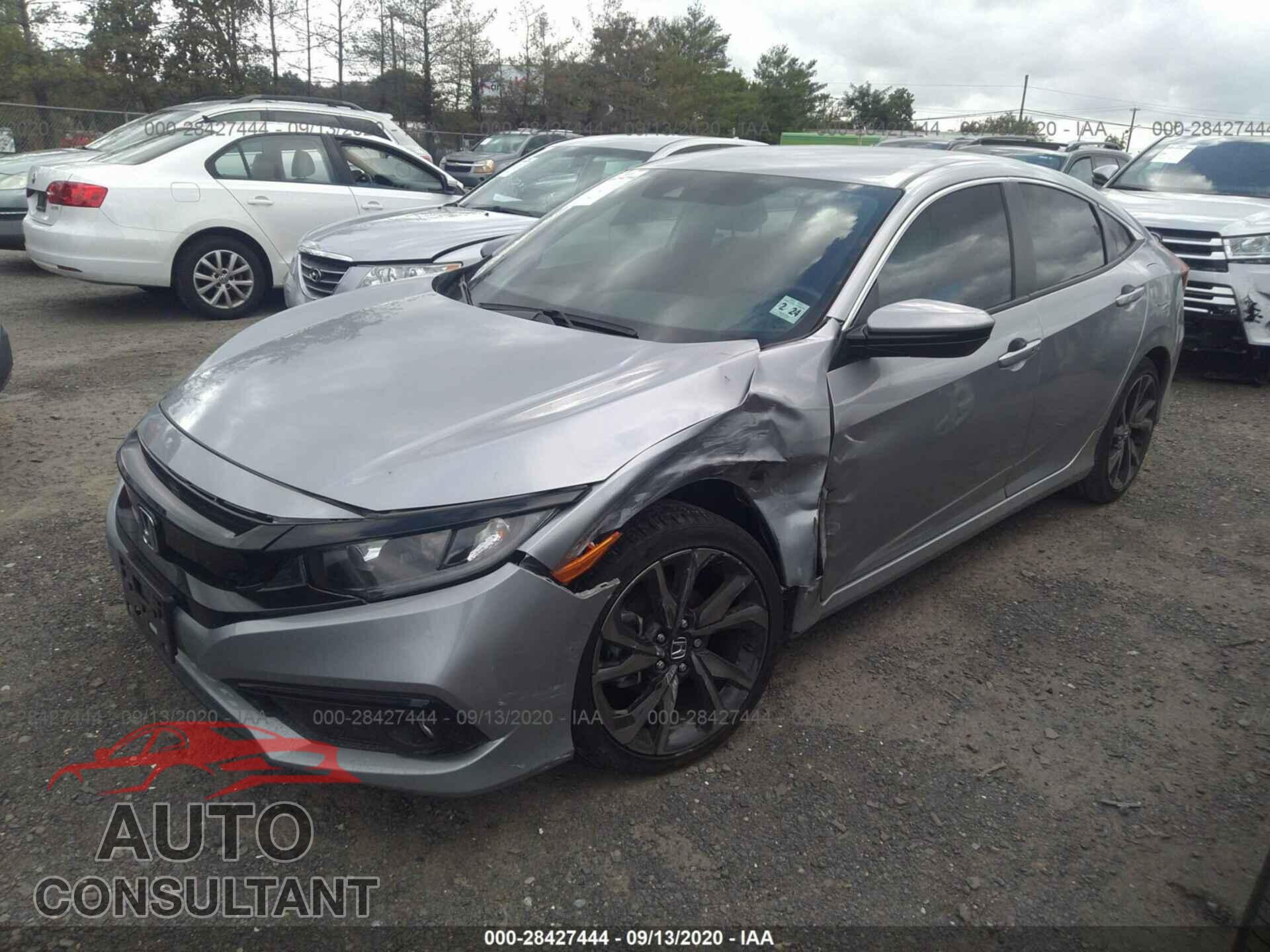 HONDA CIVIC SEDAN 2019 - 2HGFC2F87KH531299