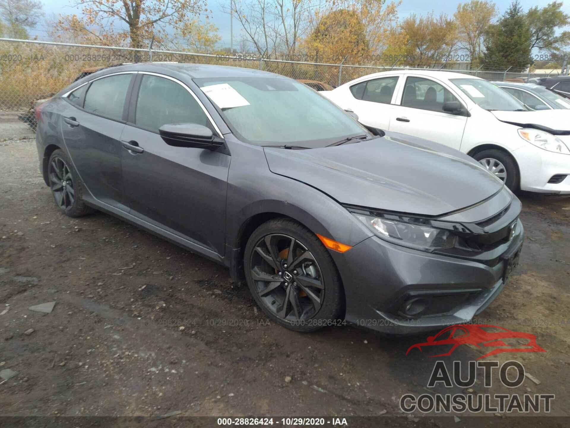 HONDA CIVIC SEDAN 2020 - 2HGFC2F86LH541548