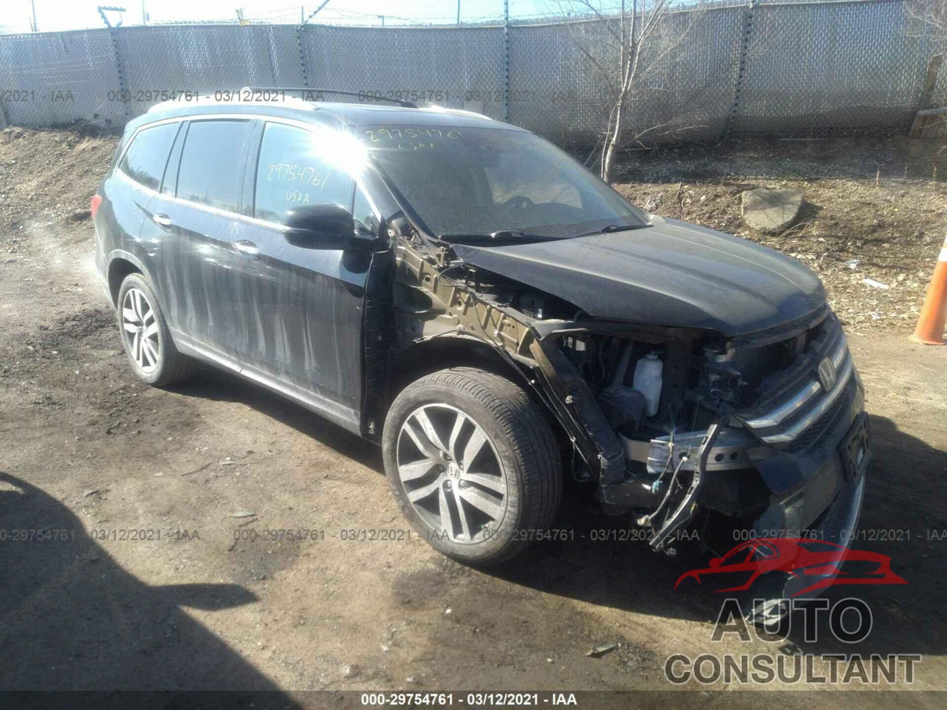 HONDA PILOT 2016 - 5FNYF6H09GB063196