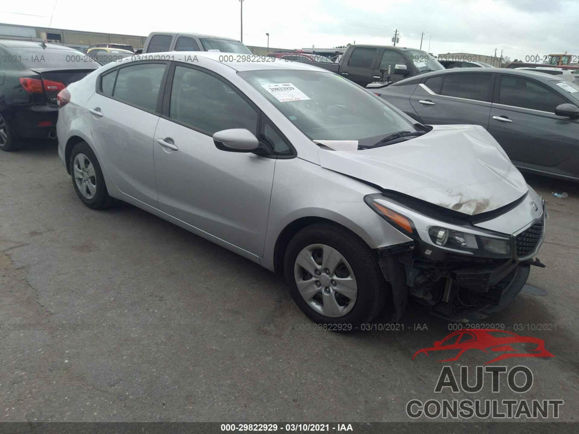 KIA FORTE 2017 - 3KPFK4A73HE069324