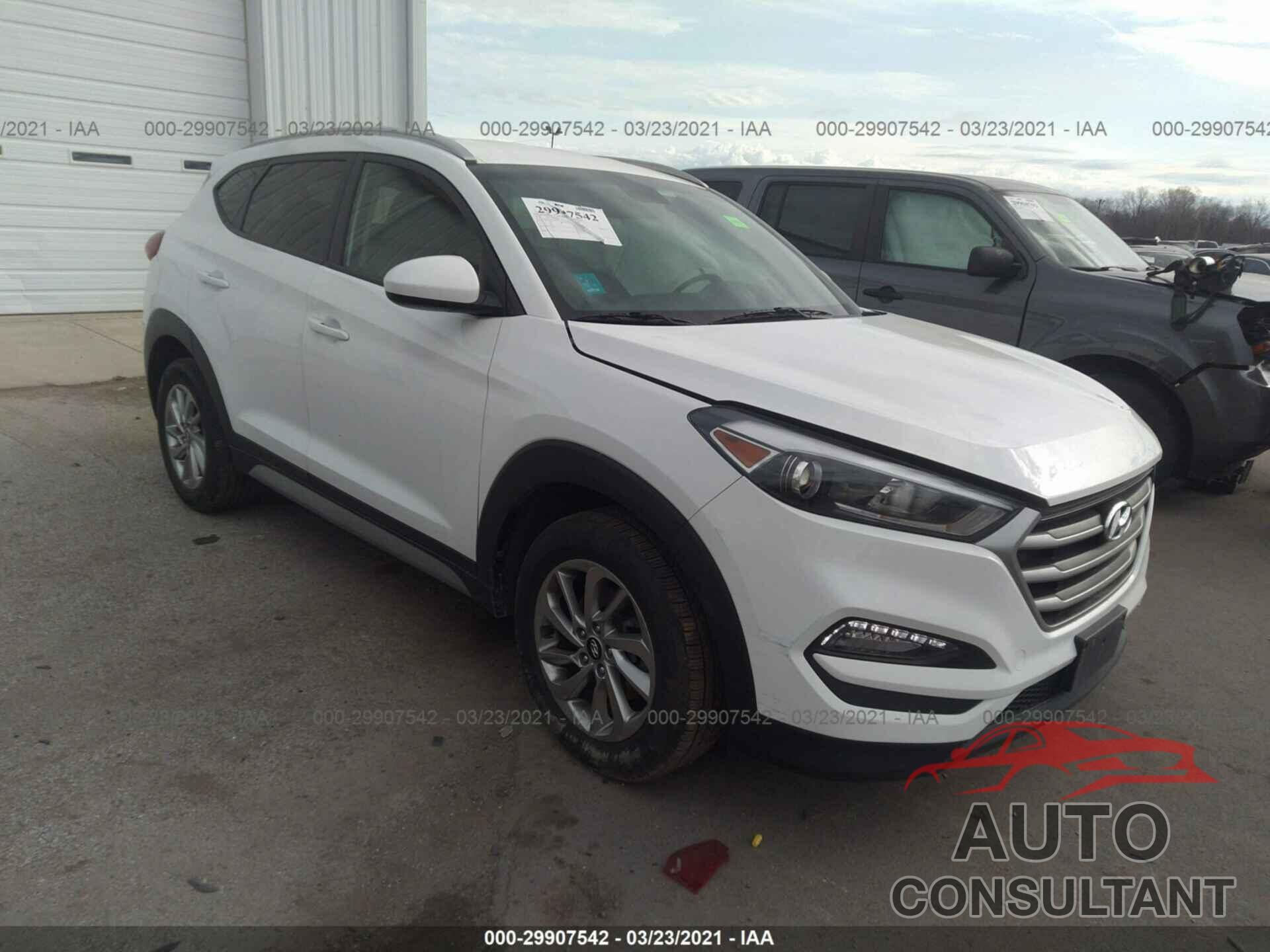 HYUNDAI TUCSON 2018 - KM8J3CA40JU709399