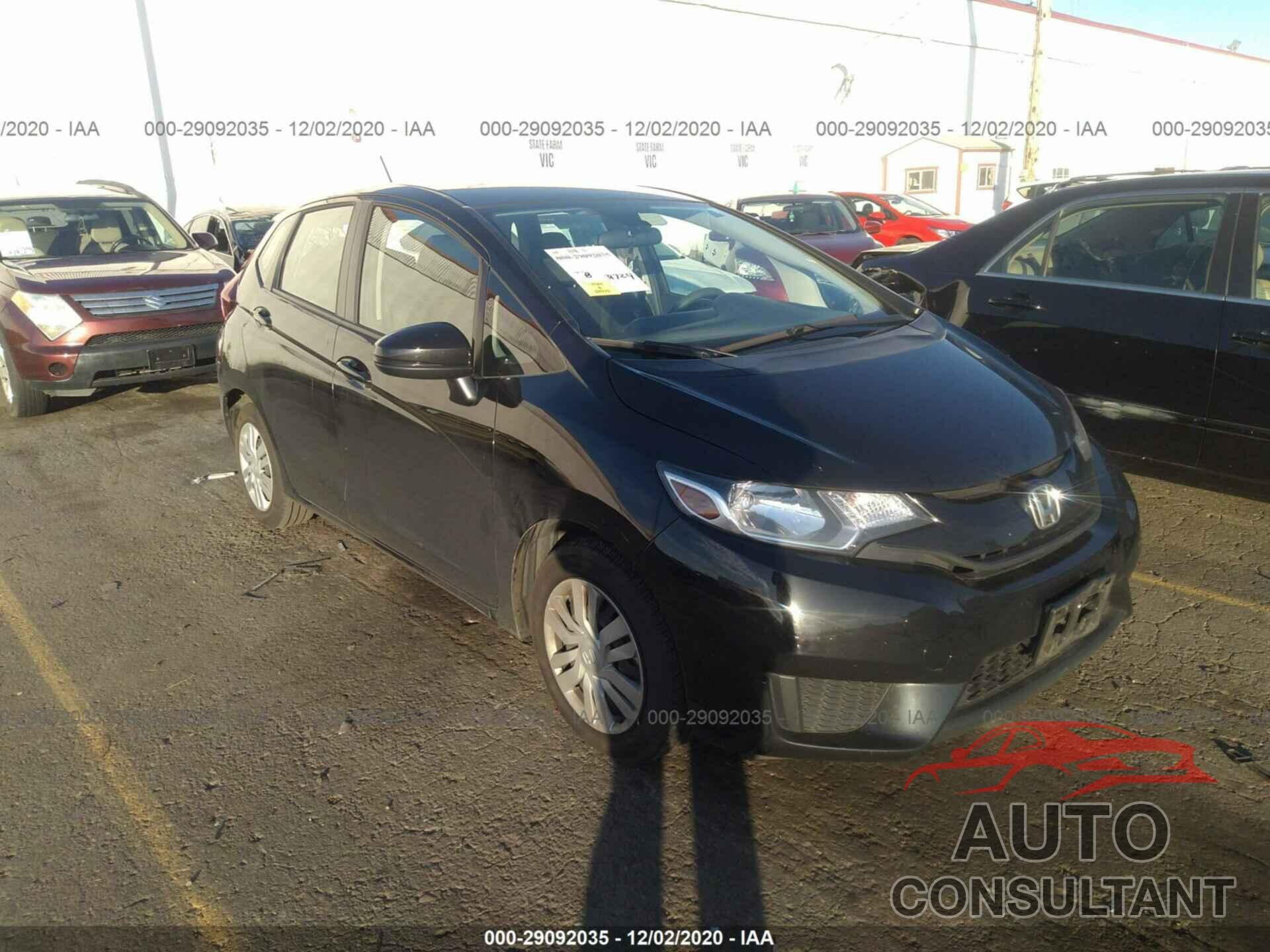 HONDA FIT 2017 - 3HGGK5H51HM705325