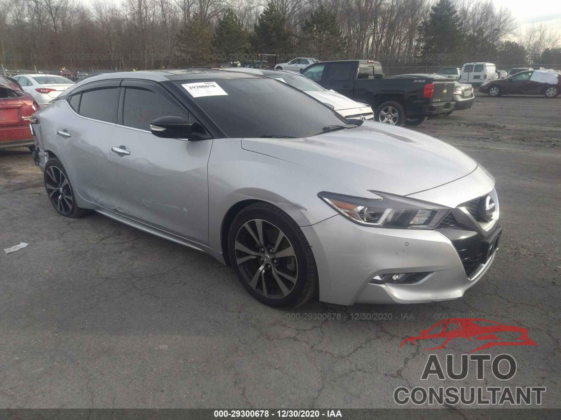 NISSAN MAXIMA 2018 - 1N4AA6AP7JC395171