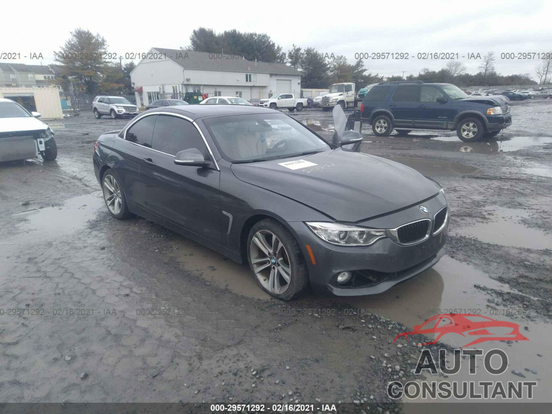 BMW 4 SERIES 2017 - WBA4U9C52H5D44381