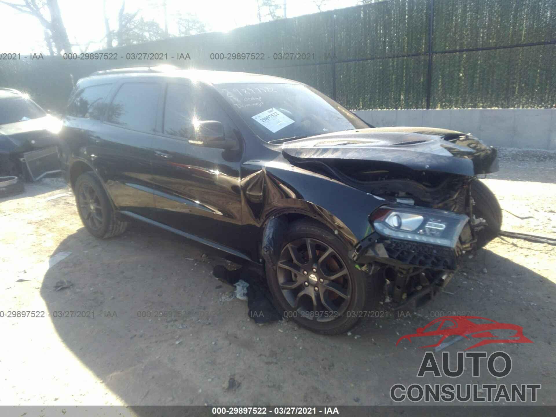 DODGE DURANGO 2018 - 1C4SDJCT6JC150347