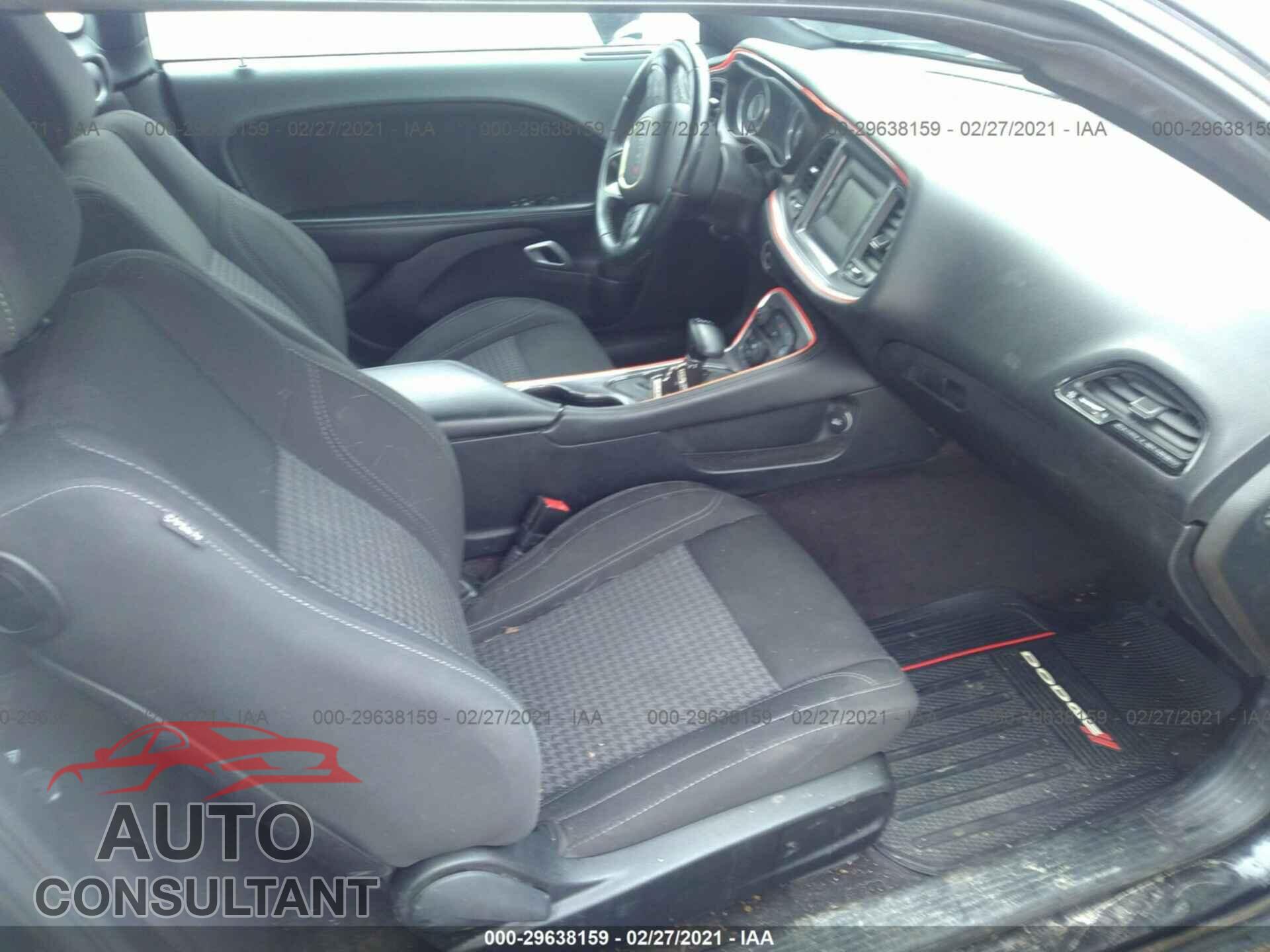 DODGE CHALLENGER 2016 - 2C3CDZAG5GH124678