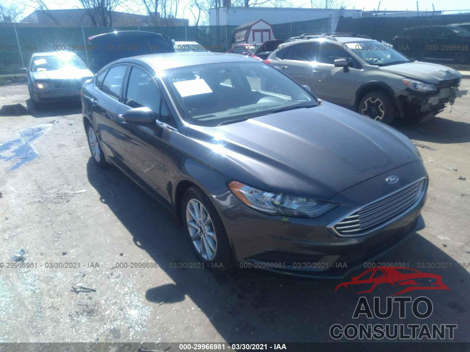 FORD FUSION 2017 - 3FA6P0HD1HR410479