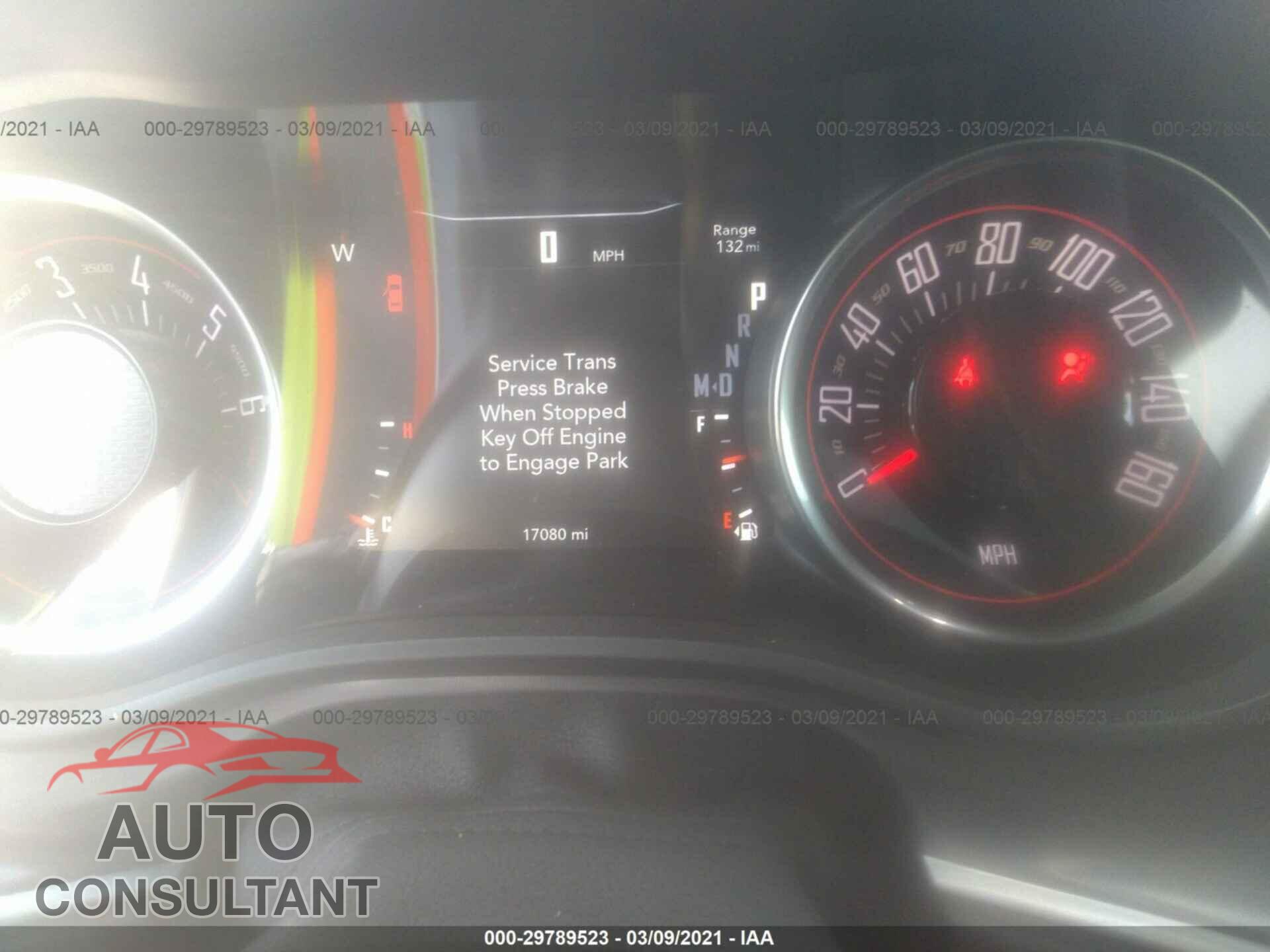 DODGE CHALLENGER 2019 - 2C3CDZAG9KH669789