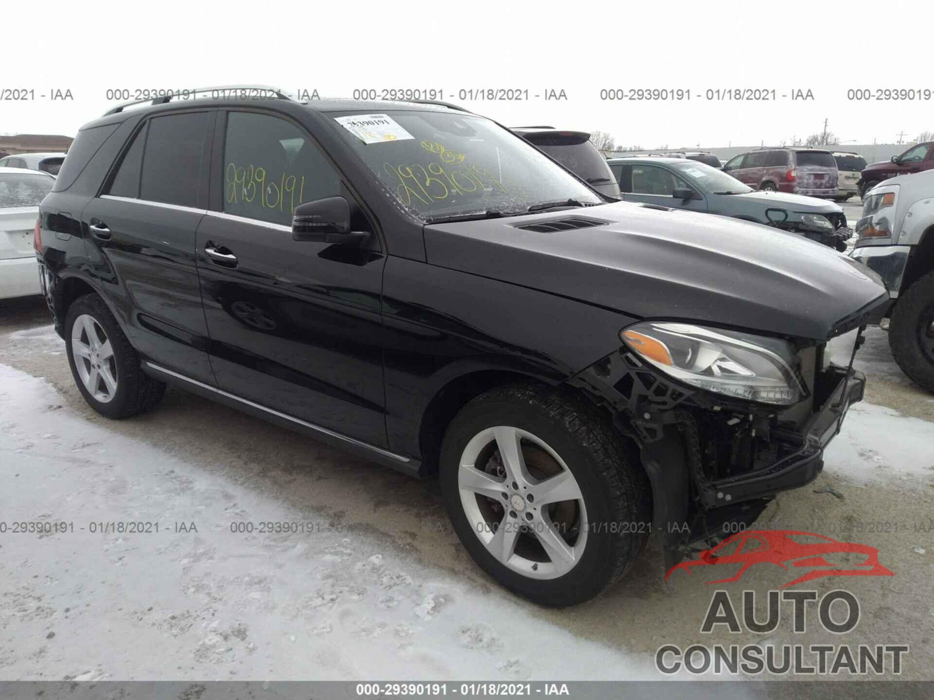 MERCEDES-BENZ GLE 2017 - 4JGDA5HB0HA848480