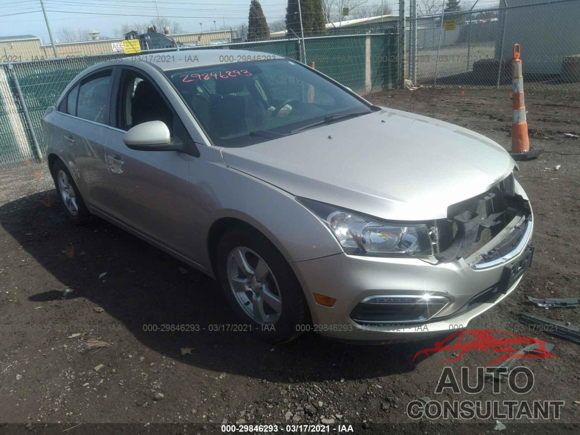 CHEVROLET CRUZE LIMITED 2016 - 1G1PE5SB0G7139678