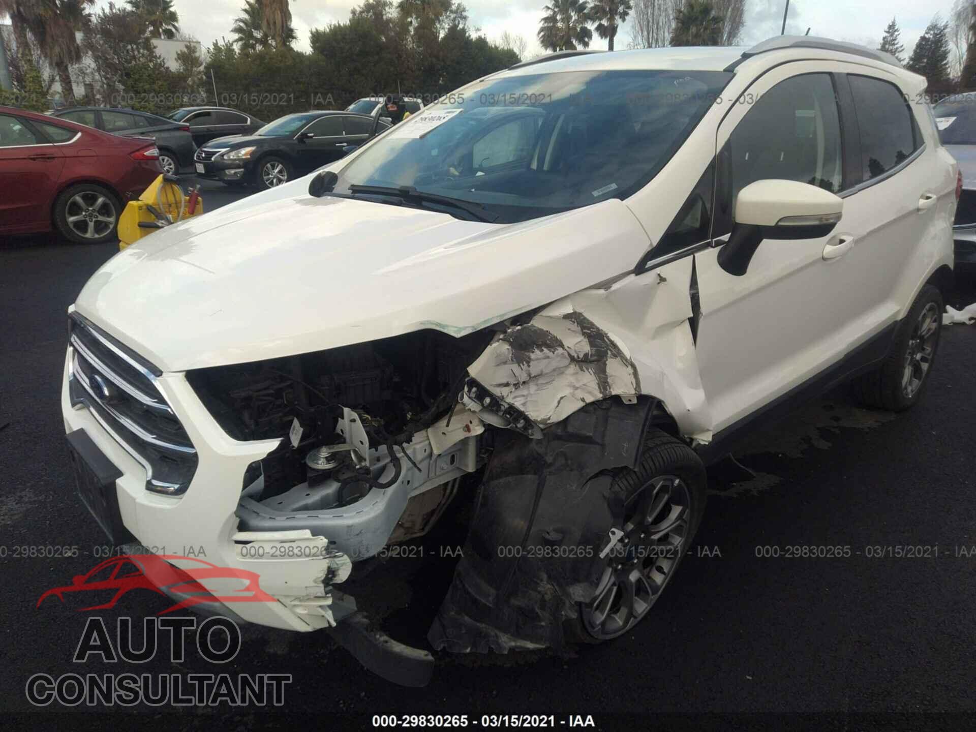 FORD ECOSPORT 2020 - MAJ6S3KL9LC354220