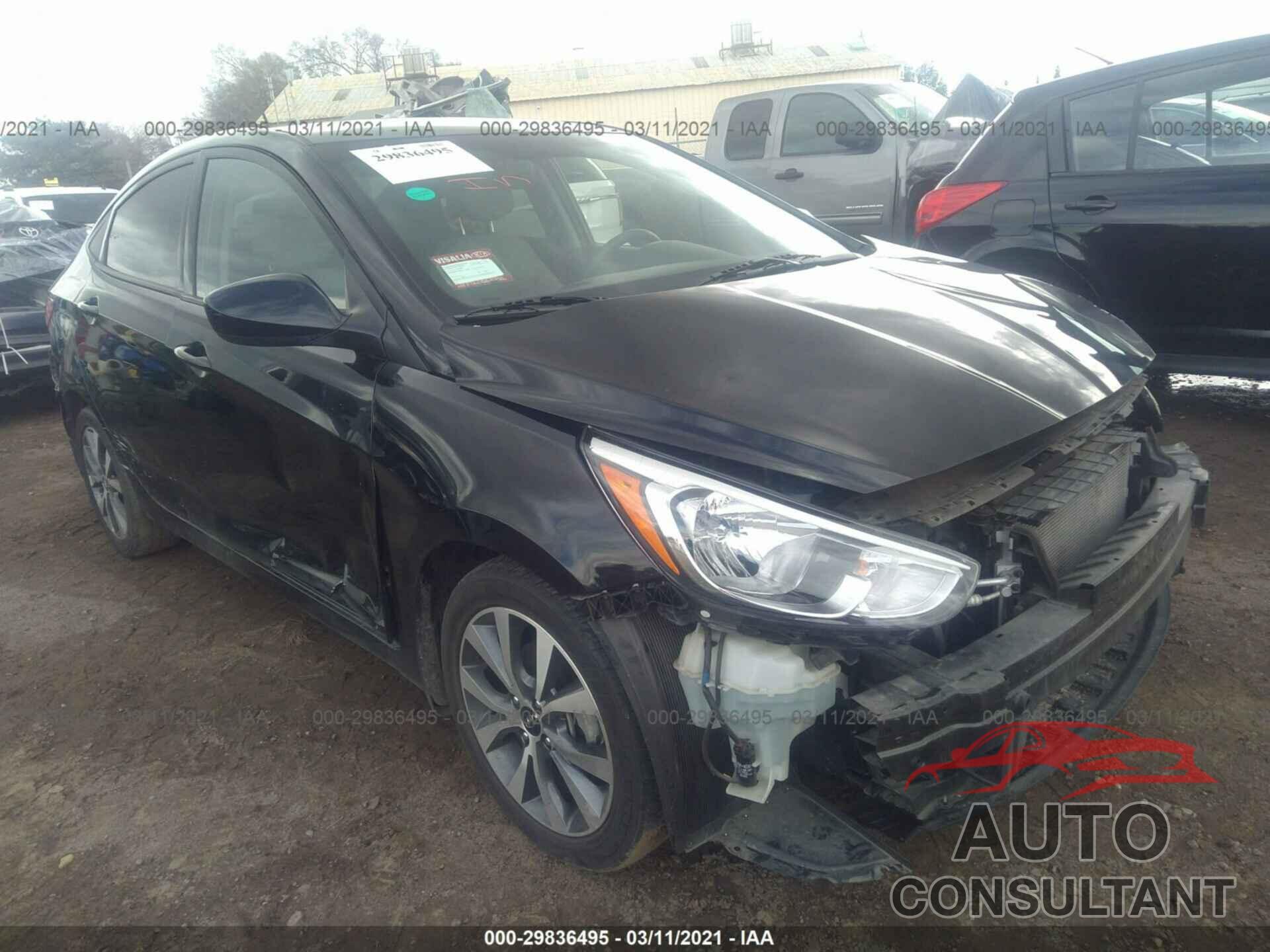 HYUNDAI ACCENT 2017 - KMHCT4AE5HU351895
