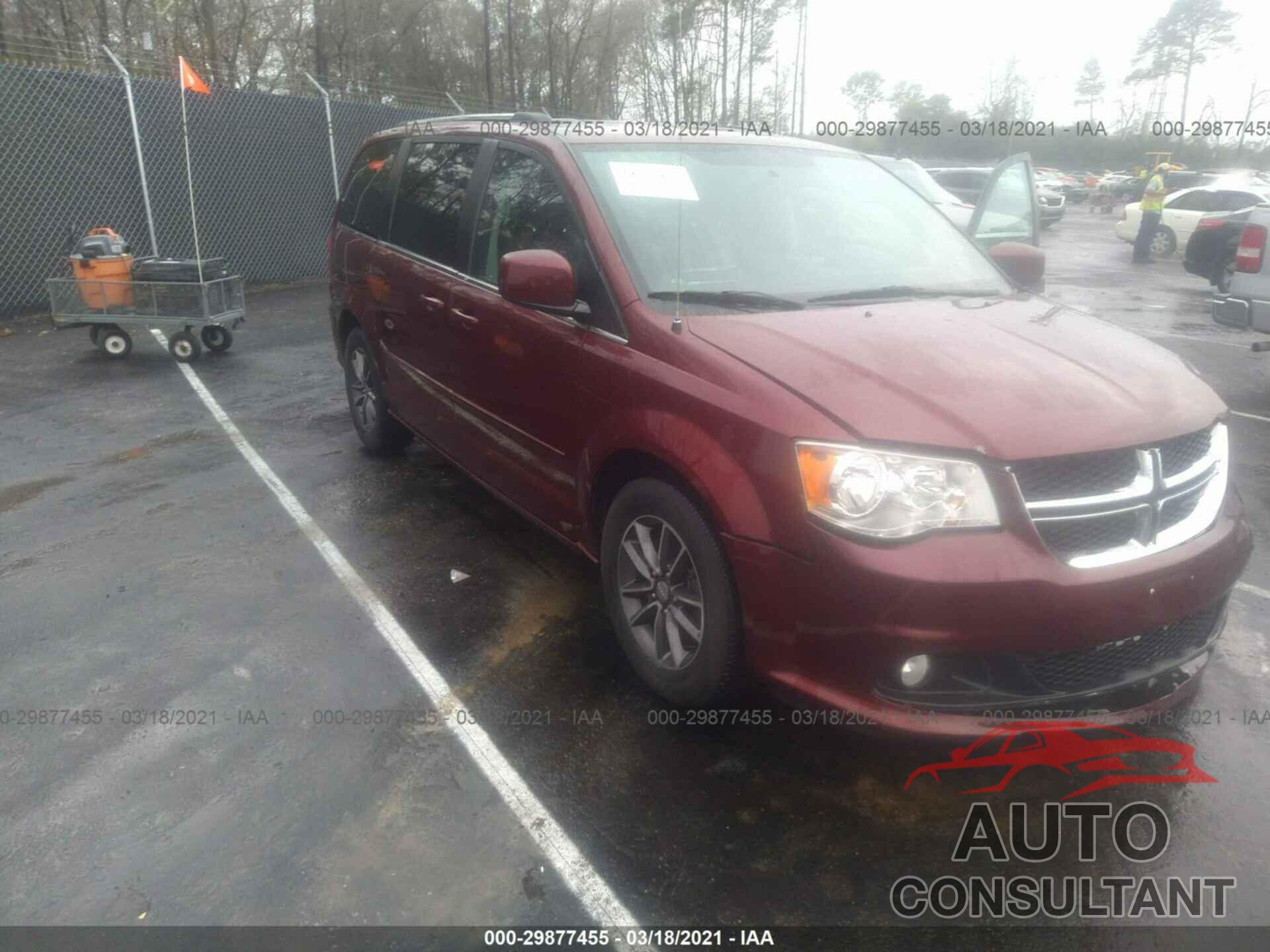 DODGE GRAND CARAVAN 2017 - 2C4RDGCGXHR786422
