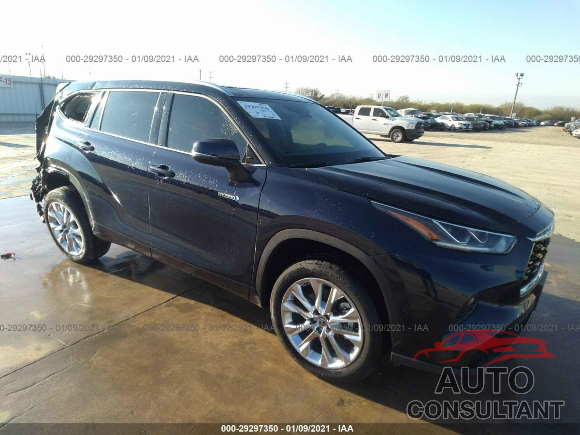 TOYOTA HIGHLANDER 2020 - 5TDYARAH5LS003261
