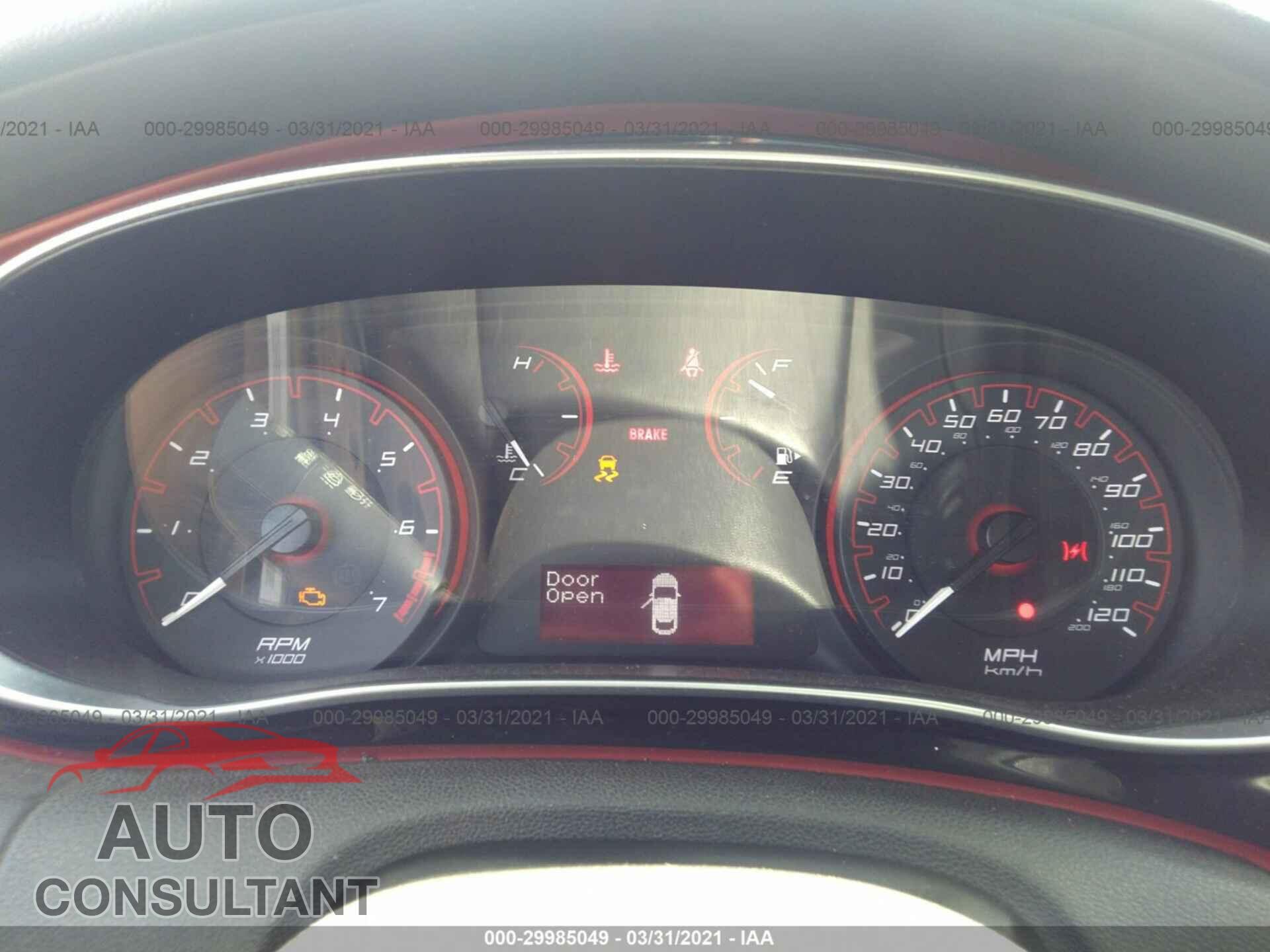 DODGE DART 2016 - 1C3CDFBB3GD680129