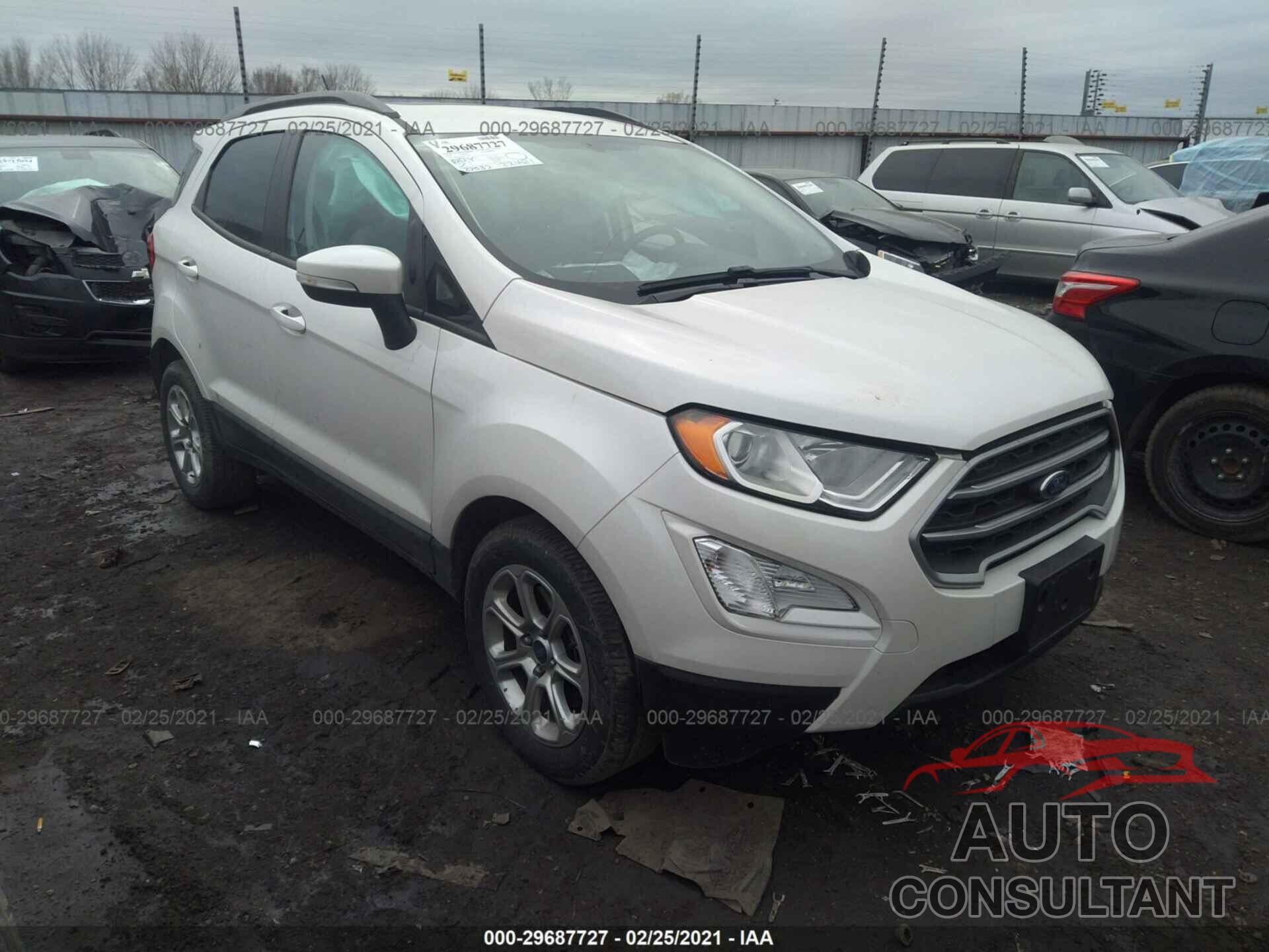 FORD ECOSPORT 2018 - MAJ3P1TE8JC189220