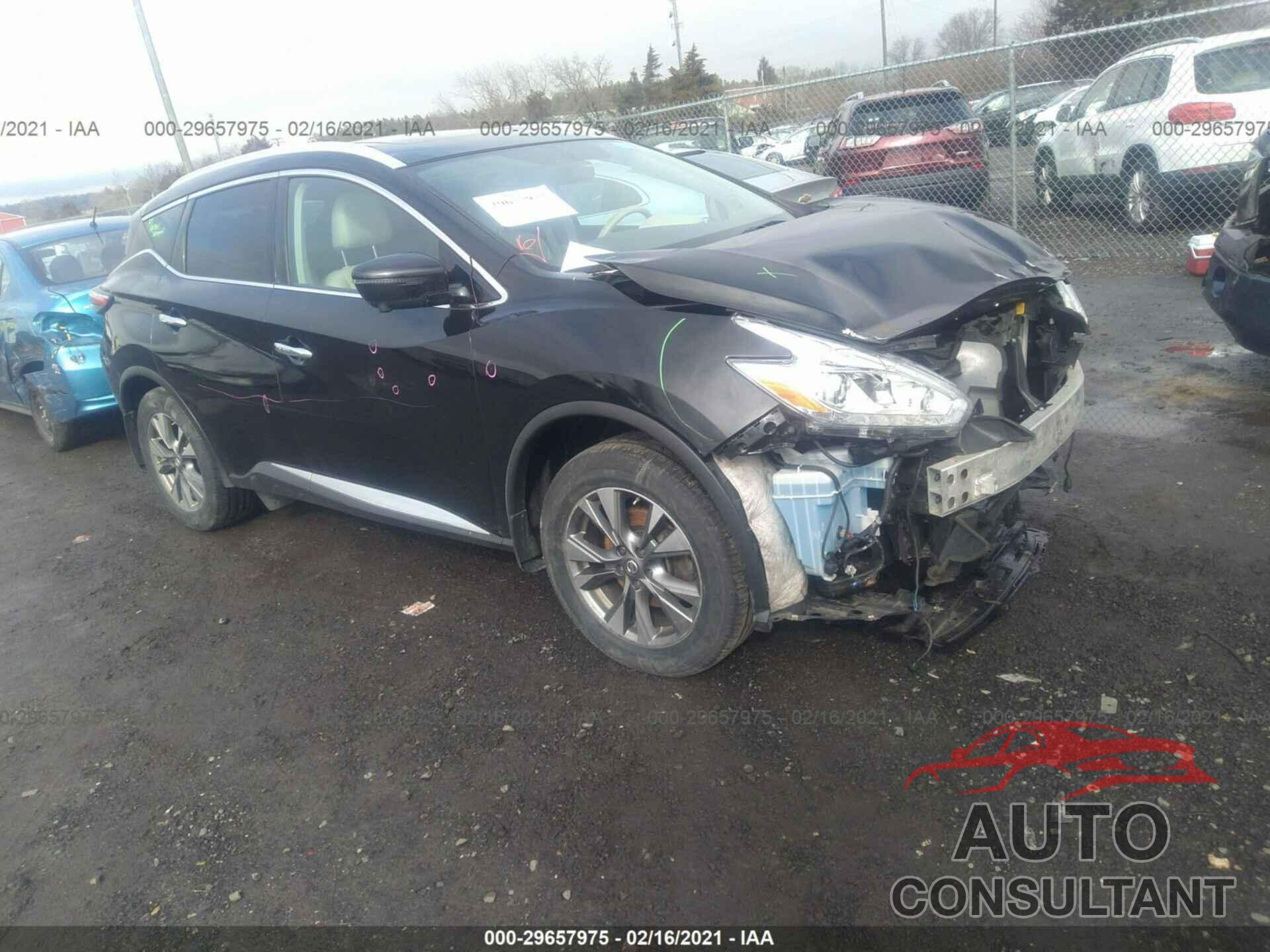 NISSAN MURANO 2017 - 5N1AZ2MH4HN112364