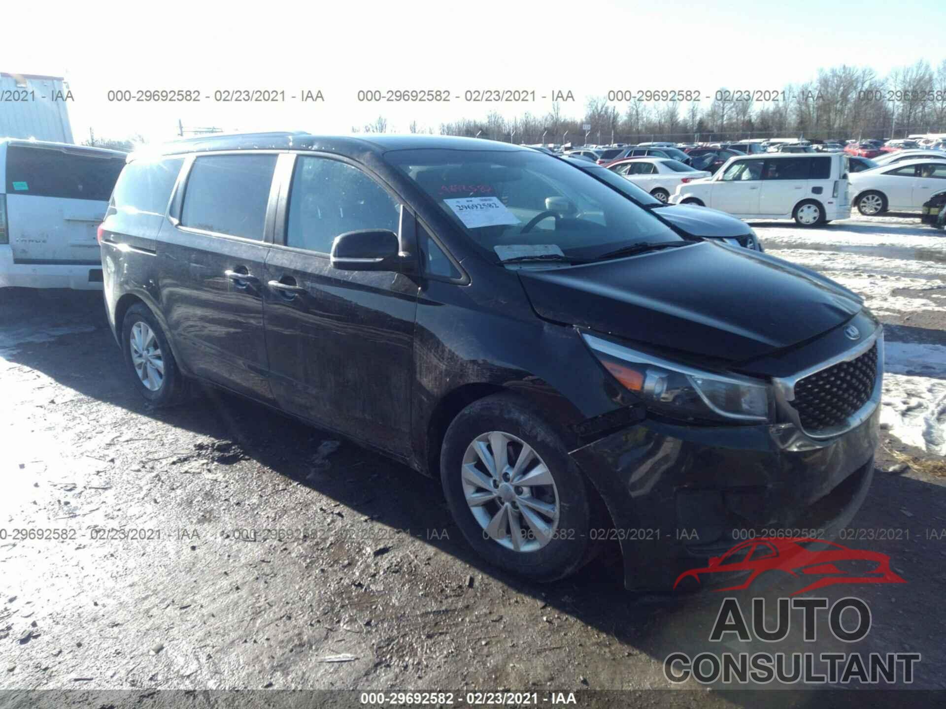 KIA SEDONA 2016 - KNDMB5C18G6196127