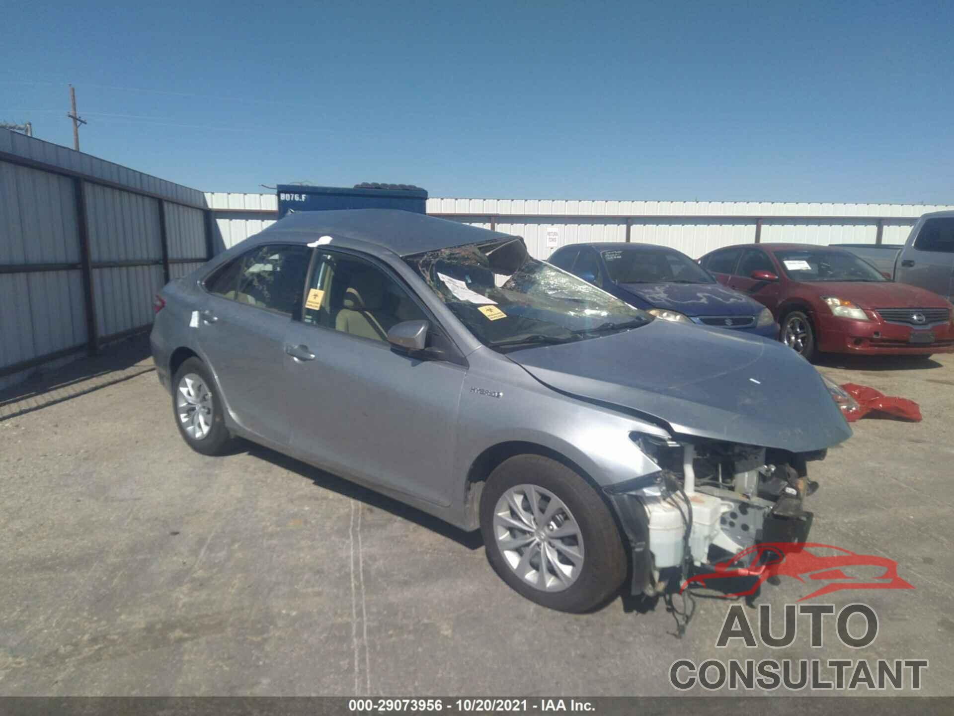 TOYOTA CAMRY 2017 - 4T1BD1FKXHU203747