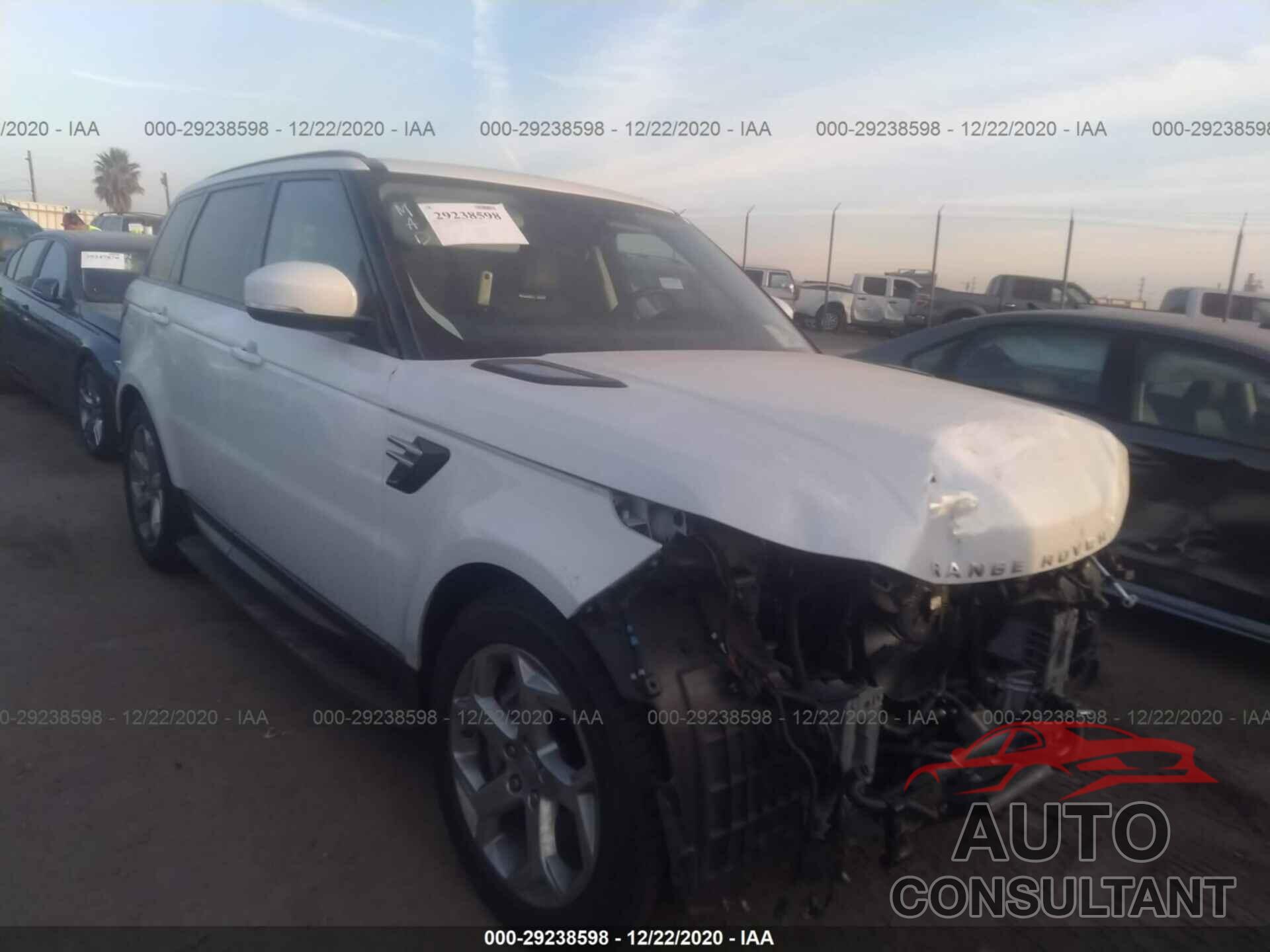 LAND ROVER RANGE ROVER SPORT 2019 - SALWR2RVXKA817377