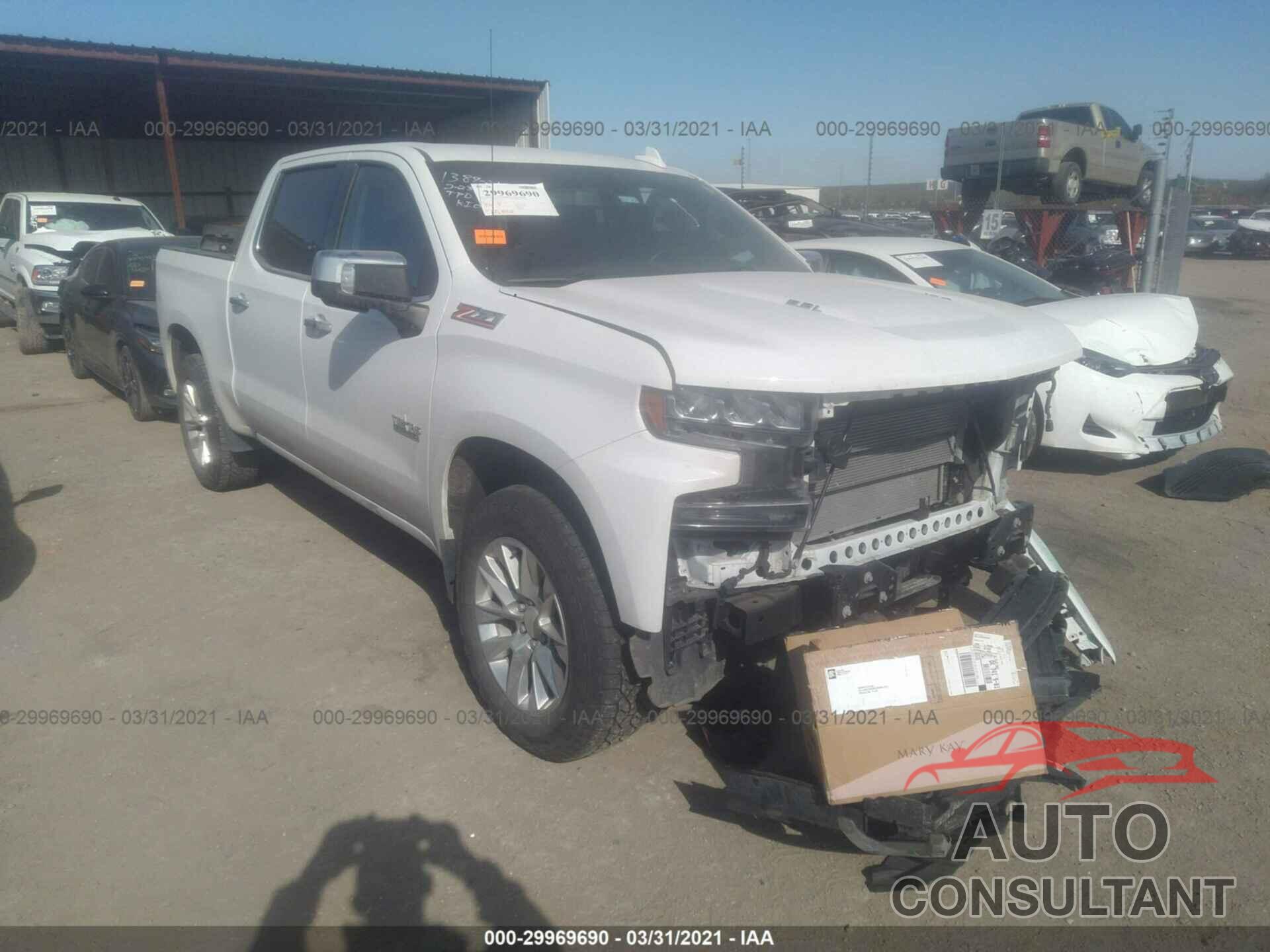 CHEVROLET SILVERADO 1500 2020 - 1GCUYGEL0LZ124291