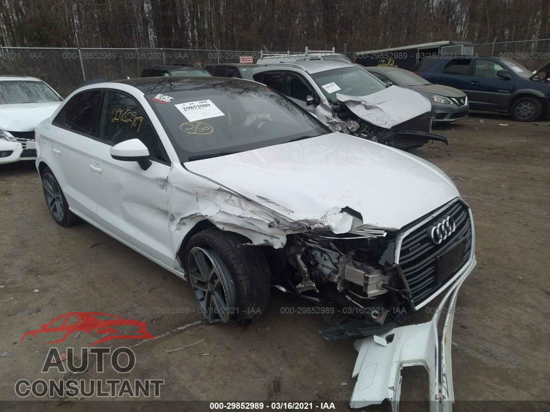 AUDI A3 SEDAN 2017 - WAUB8GFF4H1031275