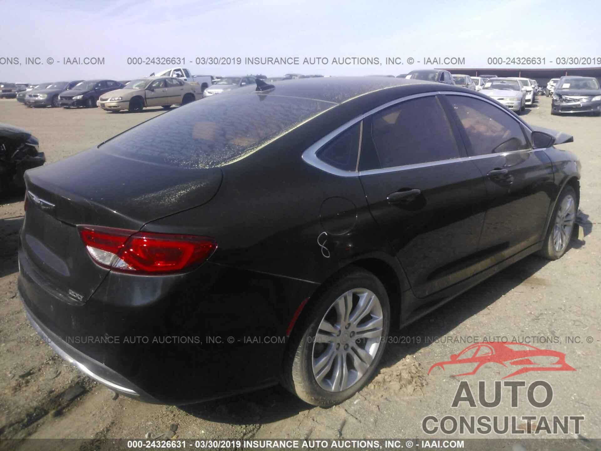 CHRYSLER 200 2015 - 1C3CCCABXFN755386