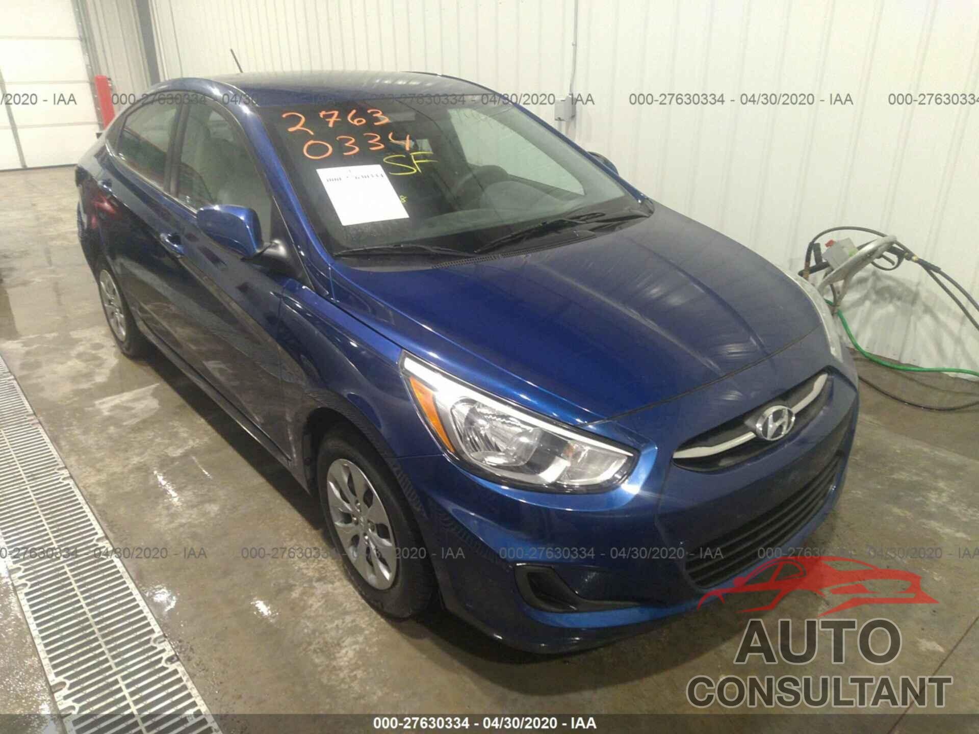 HYUNDAI ACCENT 2017 - KMHCT4AE6HU310563