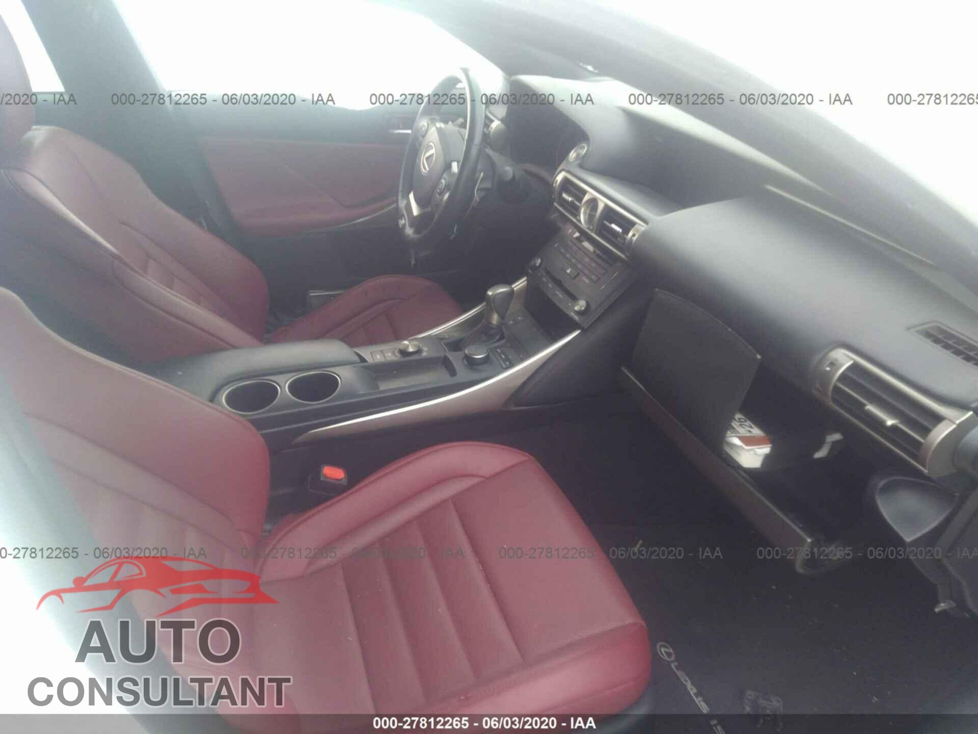 Lexus IS 2016 - JTHBA1D2XG5021179