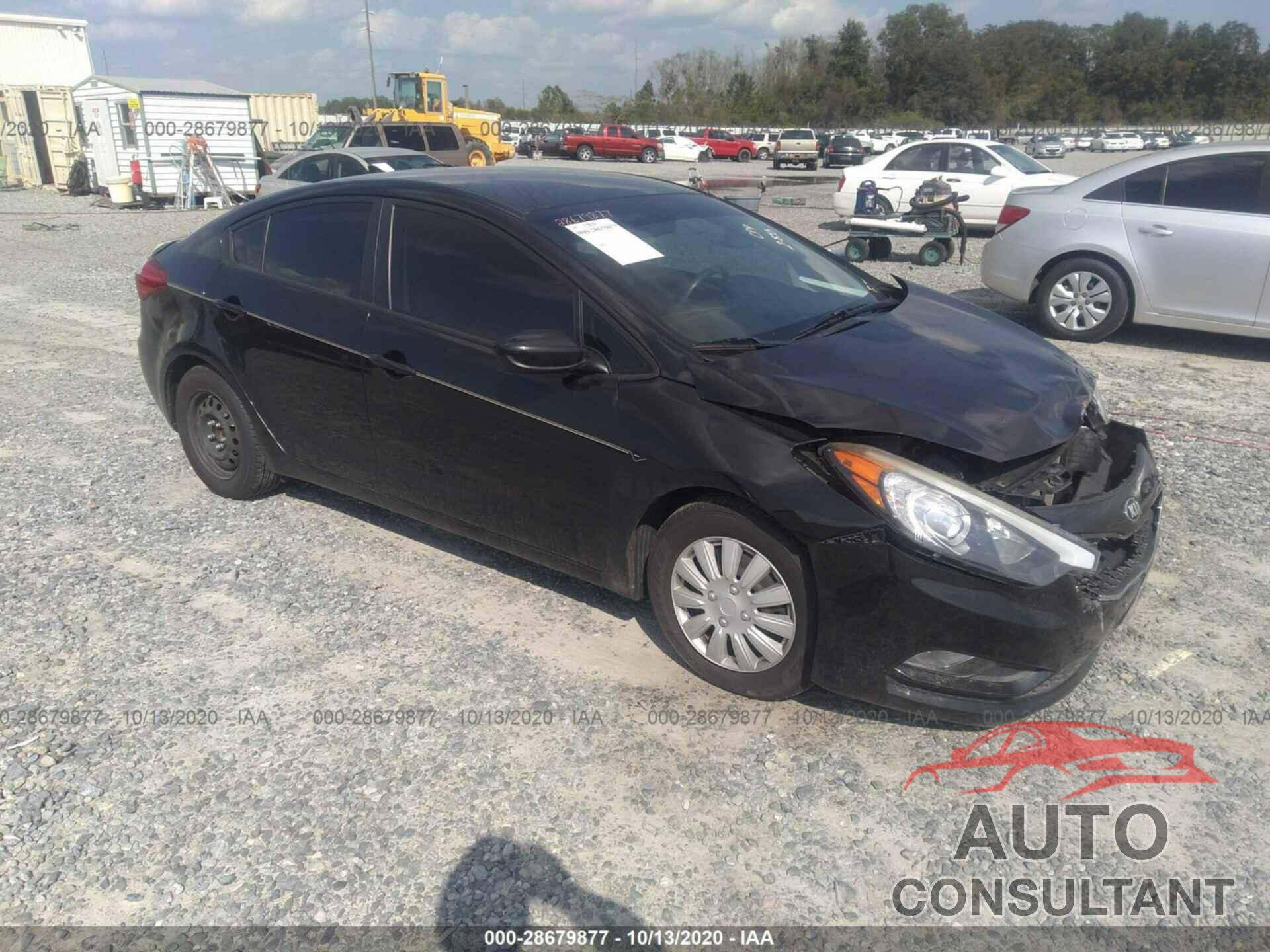 KIA FORTE 2016 - KNAFK4A60G5488049