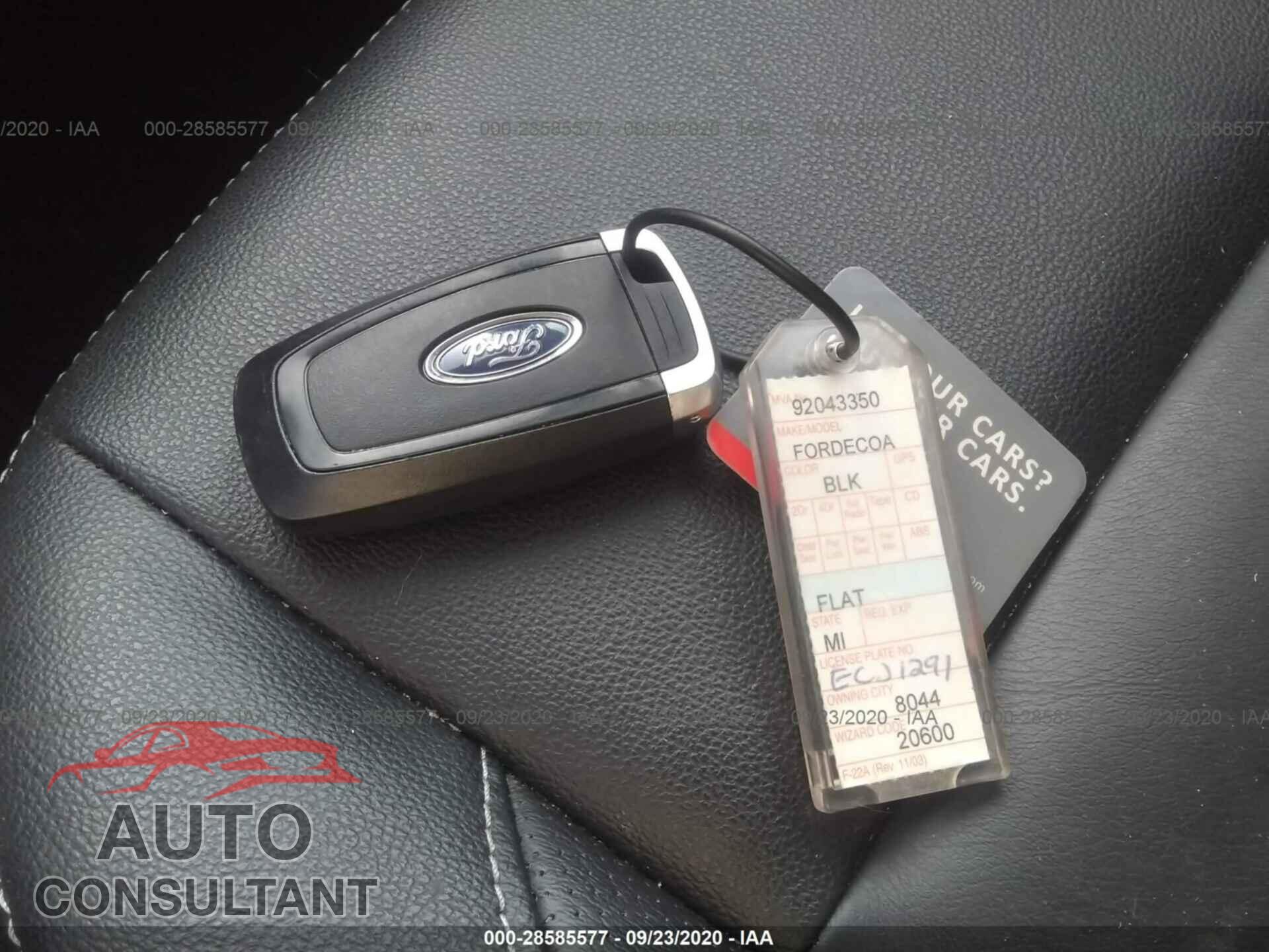 FORD ECOSPORT 2019 - MAJ6S3KL9KC293840