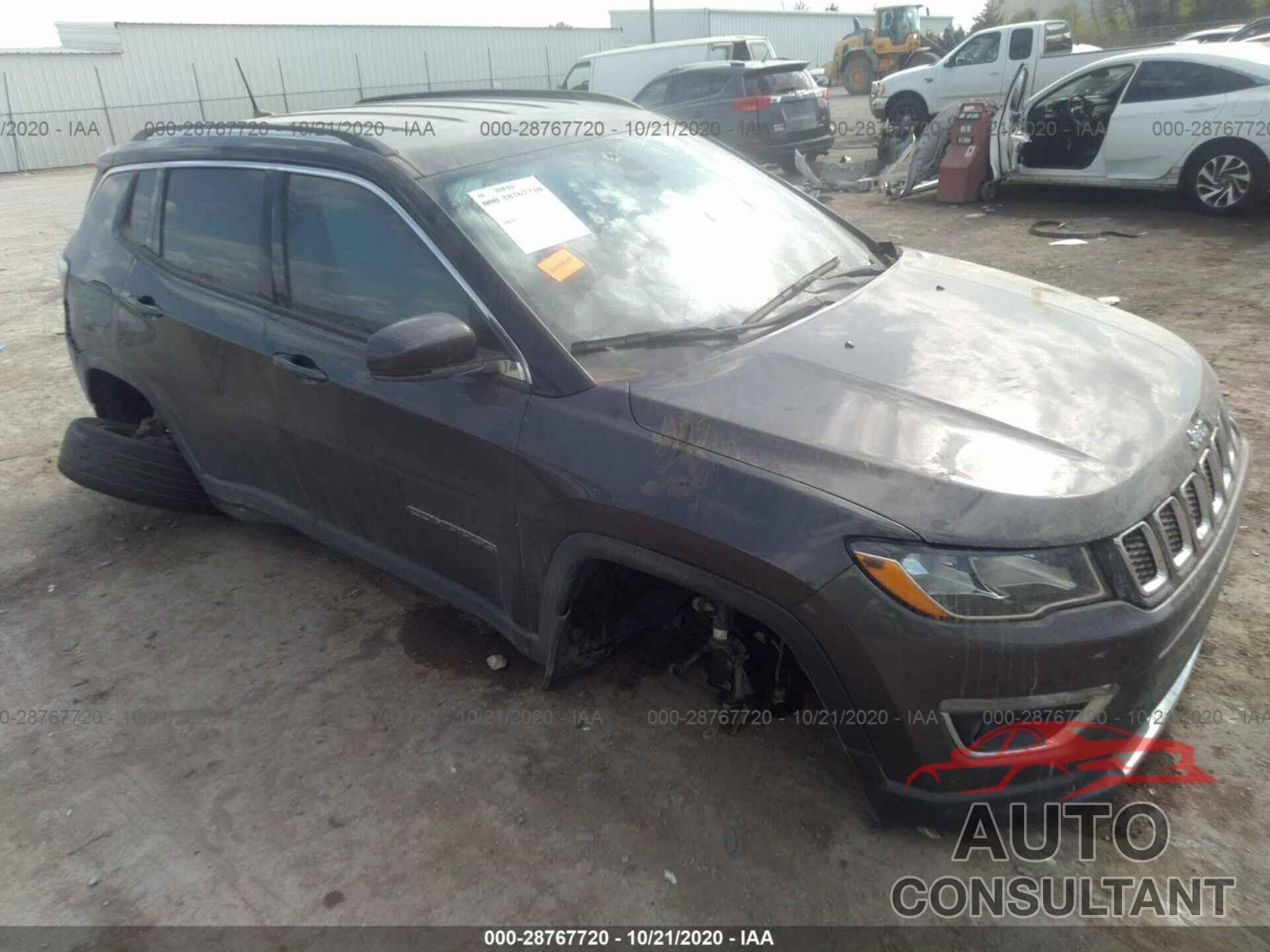 JEEP COMPASS 2018 - 3C4NJCCB8JT205166