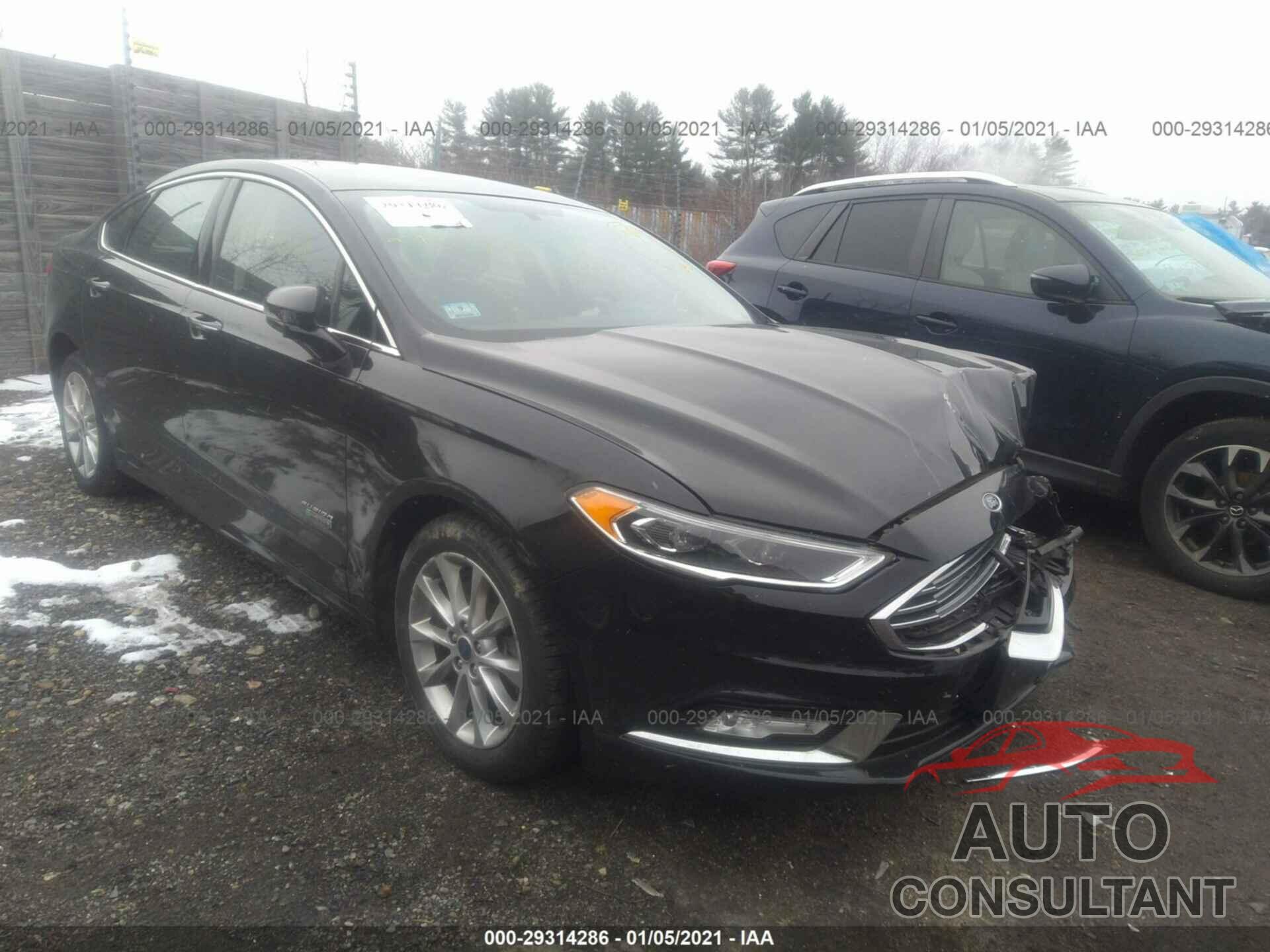 FORD FUSION ENERGI 2017 - 3FA6P0PU8HR256158