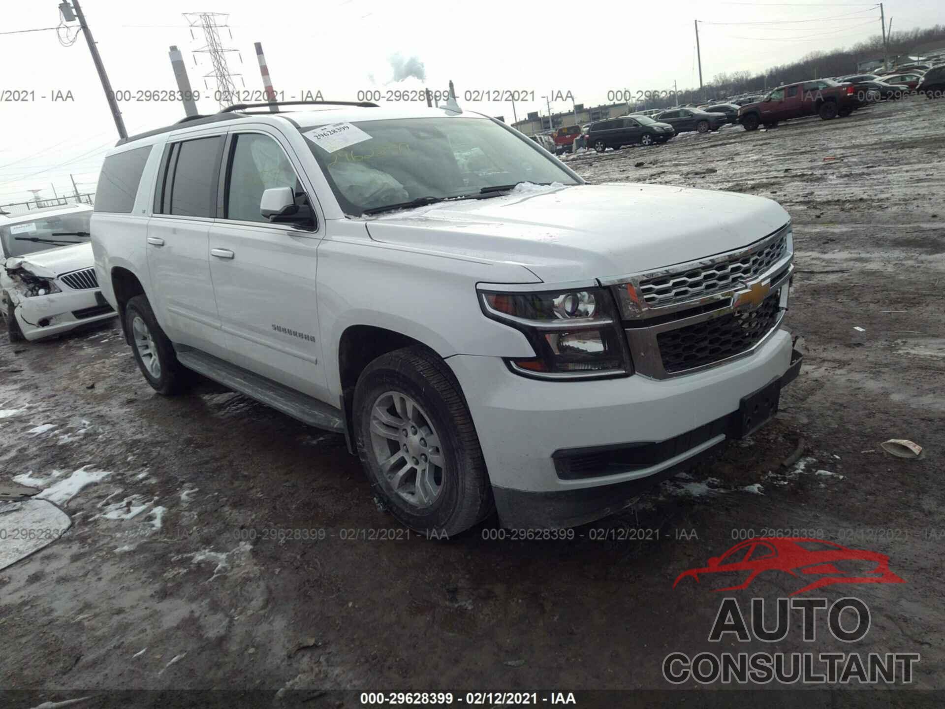 CHEVROLET SUBURBAN 2016 - 1GNSKHKC3GR142266